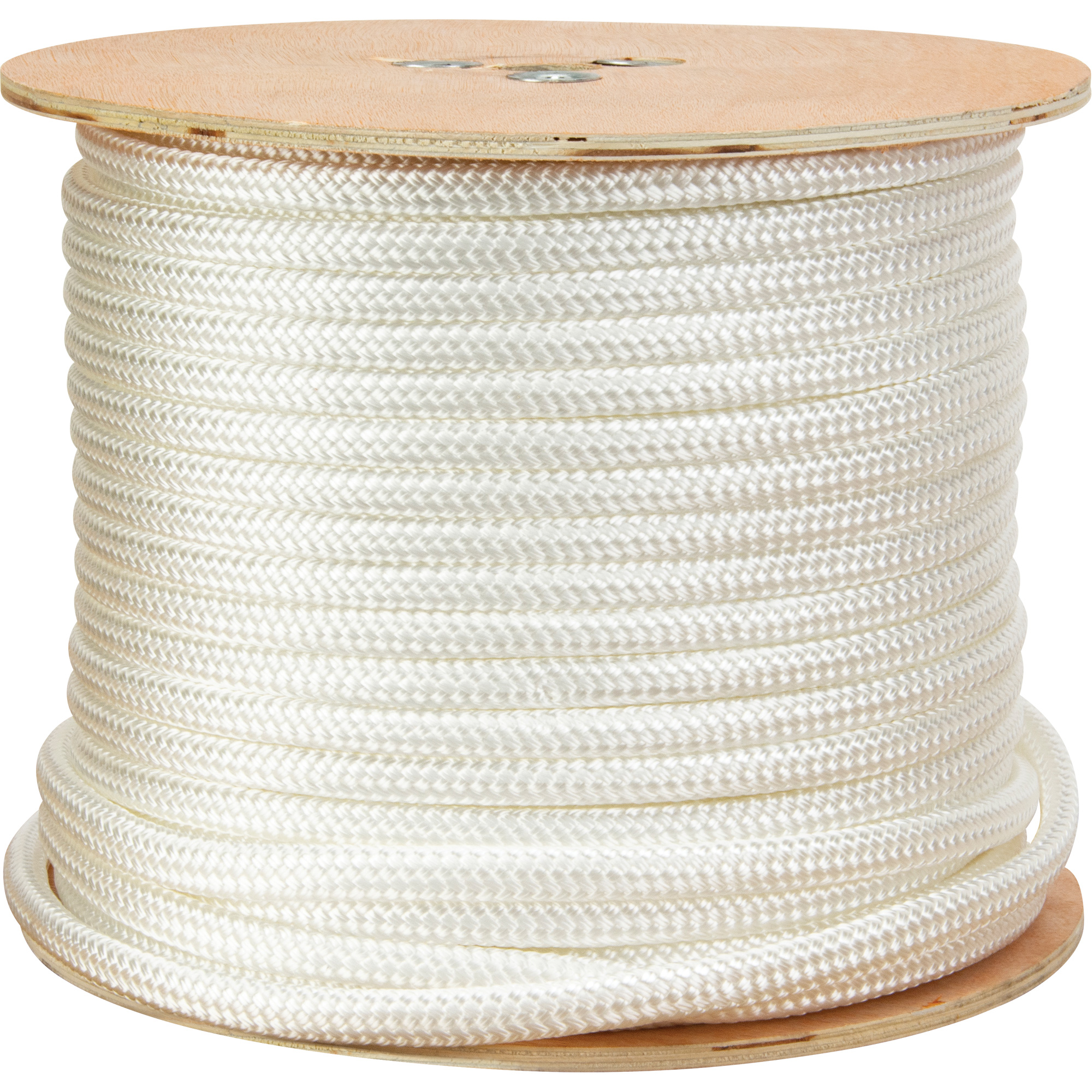 Corde blanche tressée, Nylon, 250'
