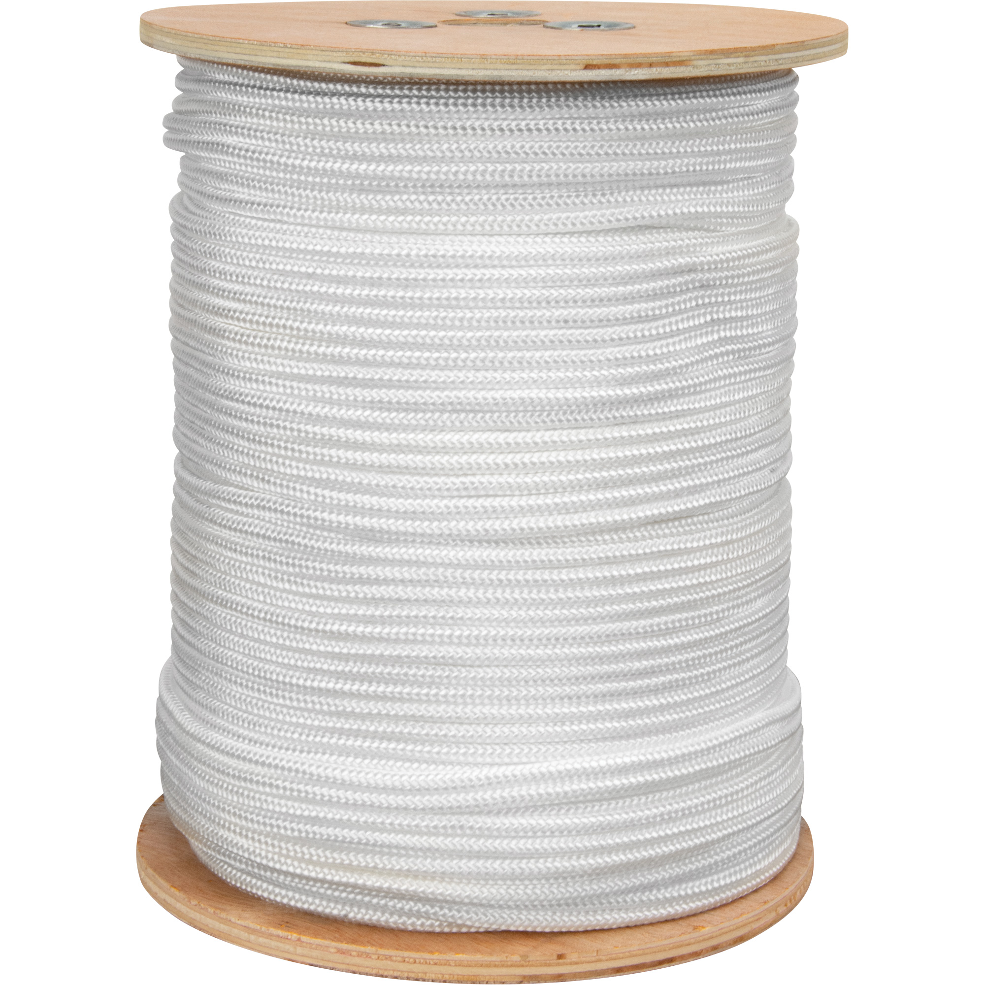 Corde blanche tressée, Nylon, 250'