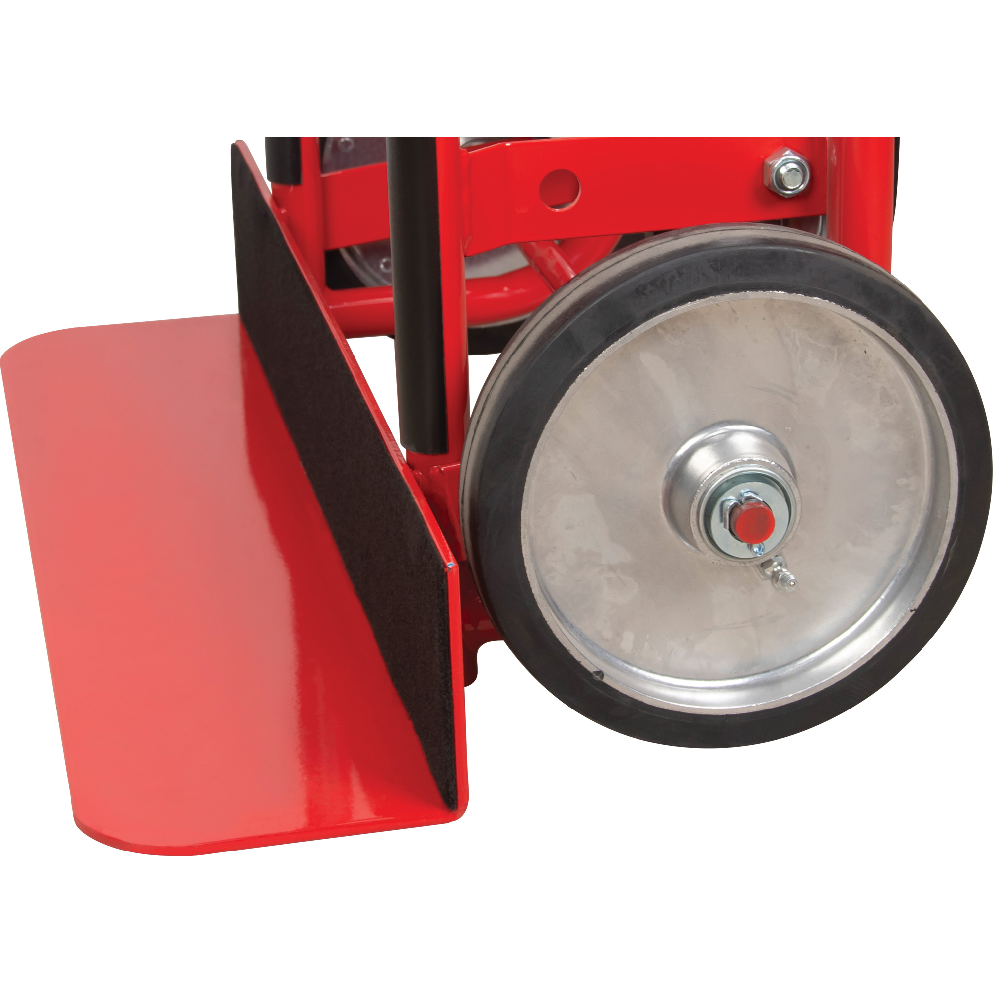 Diable de calibre industriel pour électroménagers, Acier, Capacité 550 lb, 24" la x 59" h – Image 3
