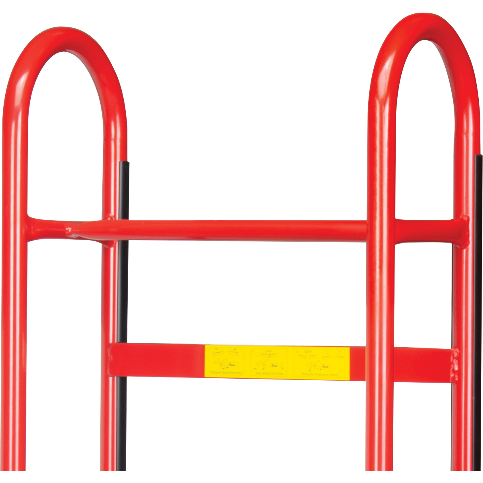 Diable de calibre industriel pour électroménagers, Acier, Capacité 550 lb, 24" la x 59" h – Image 5