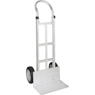 Diable démonté, Prise Continu, Aluminium, Hauteur de 49-5/8", Capacité 500 lb