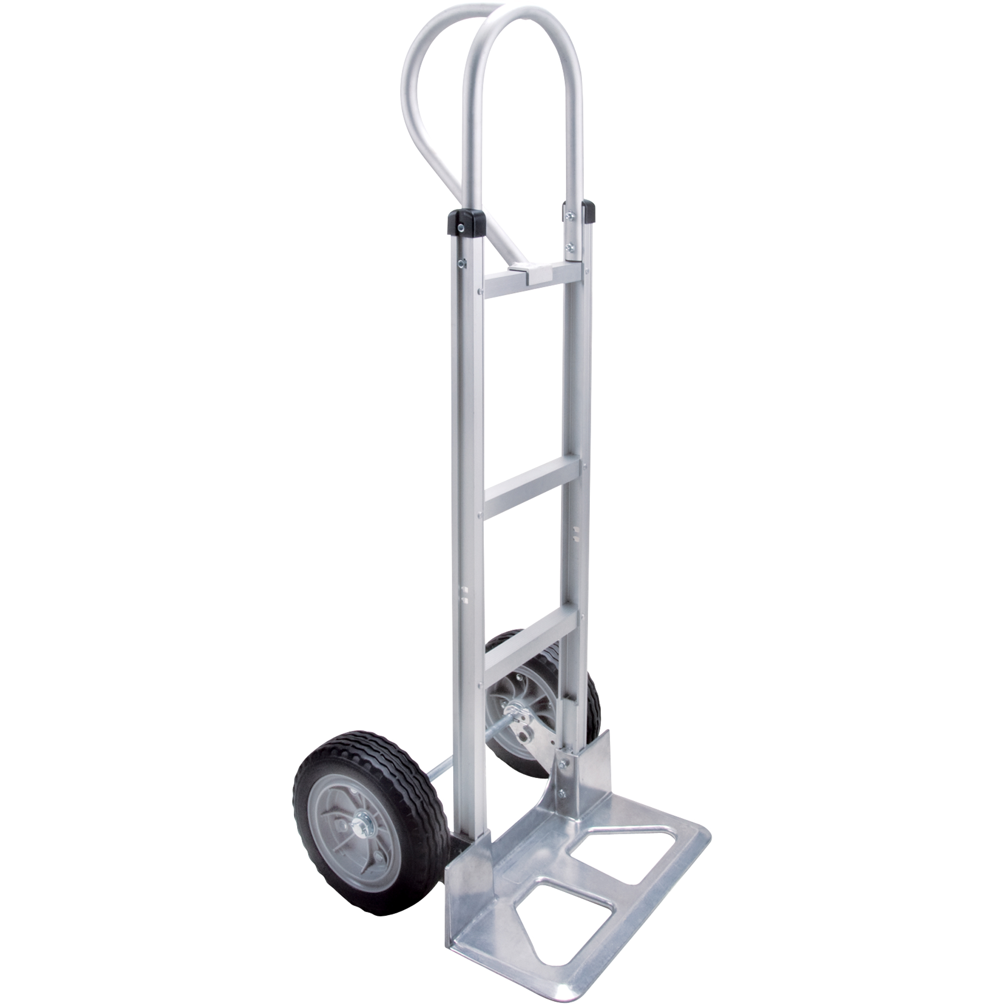 Diable démonté, Prise En P, Aluminium, Hauteur de 52-1/8", Capacité 500 lb