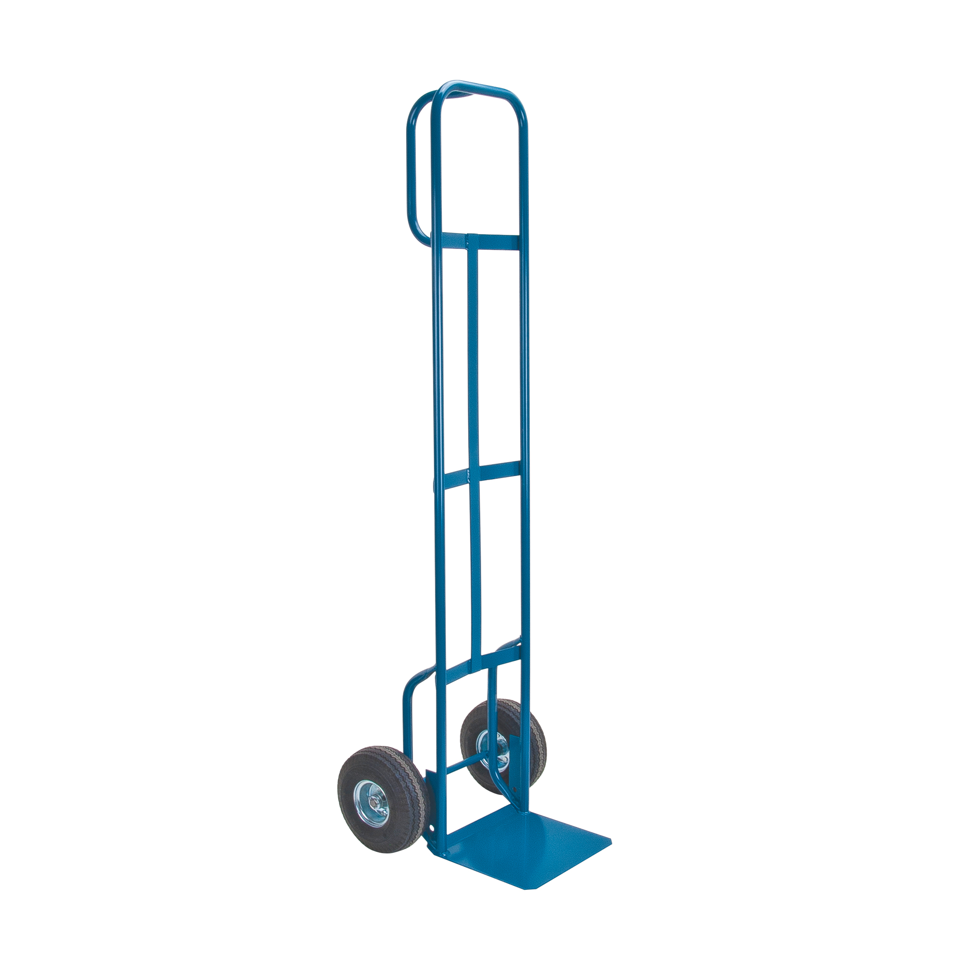 Diable haut de luxe, Prise En P, Acier, Hauteur de 72", Capacité 700 lb