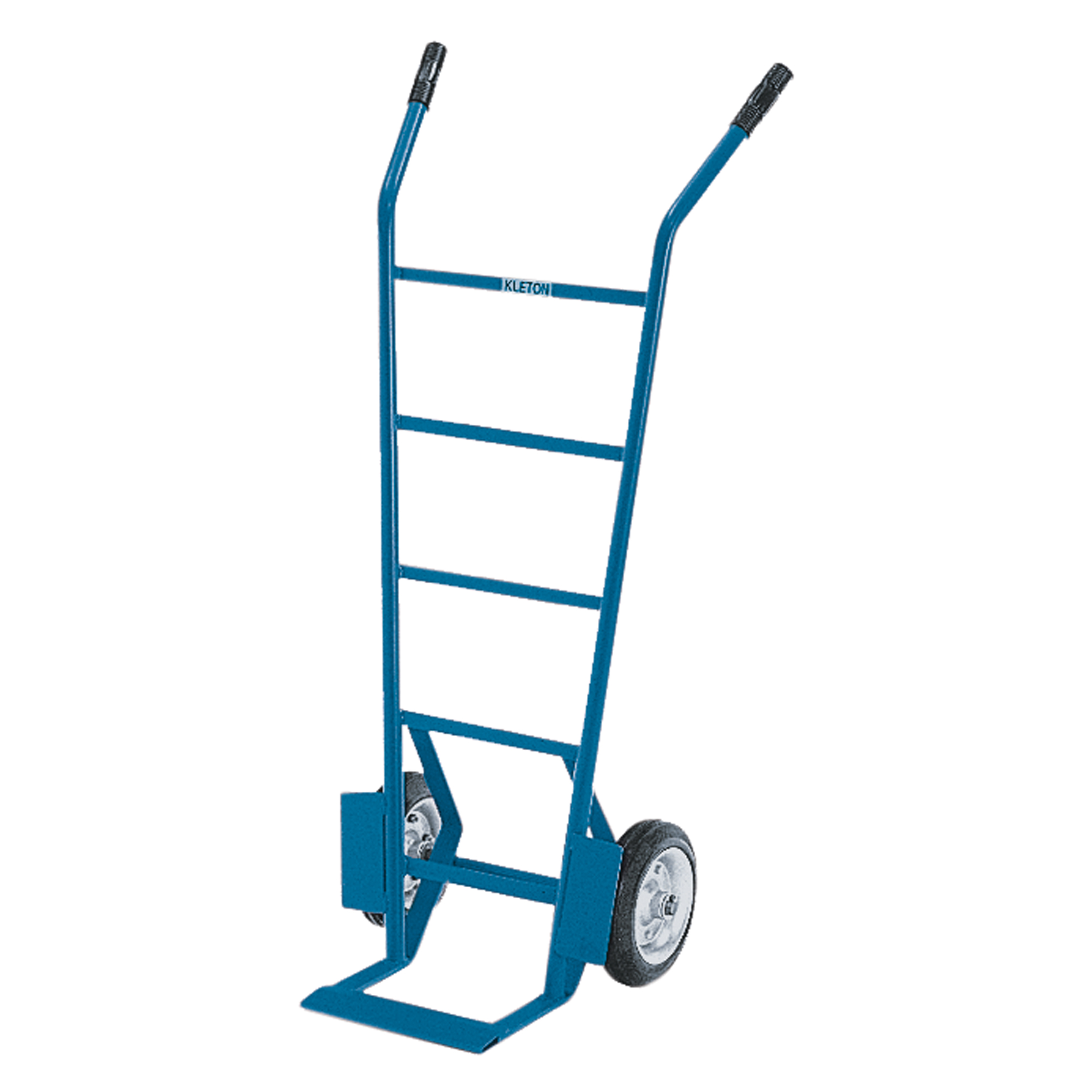 Diable robuste, Prise Double, Acier, Hauteur de 52", Capacité 1000 lb