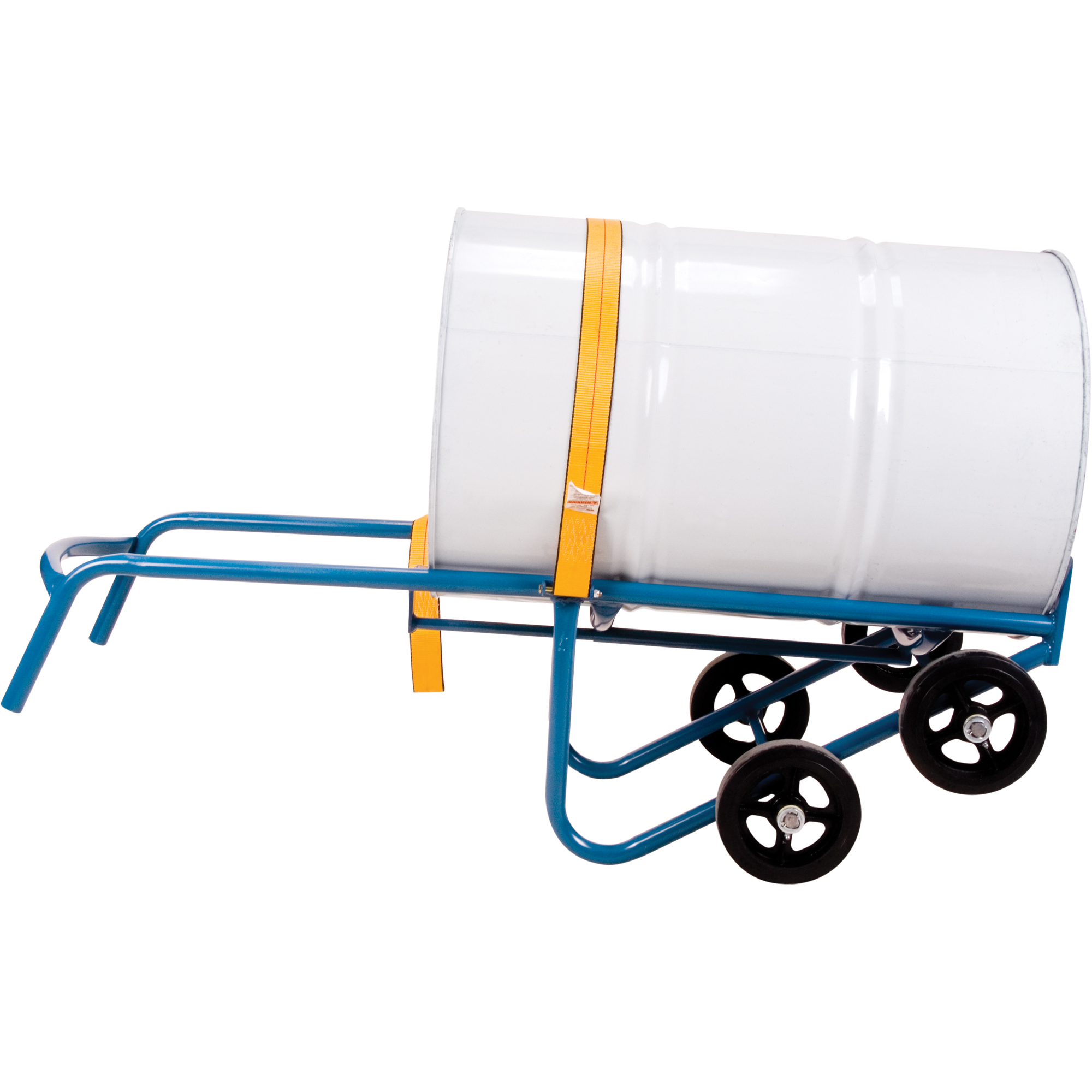 Diables à barils tout-en-un, Fabriqué en Acier, 25 - 55 gal. US (20 - 45 gal. imp.)