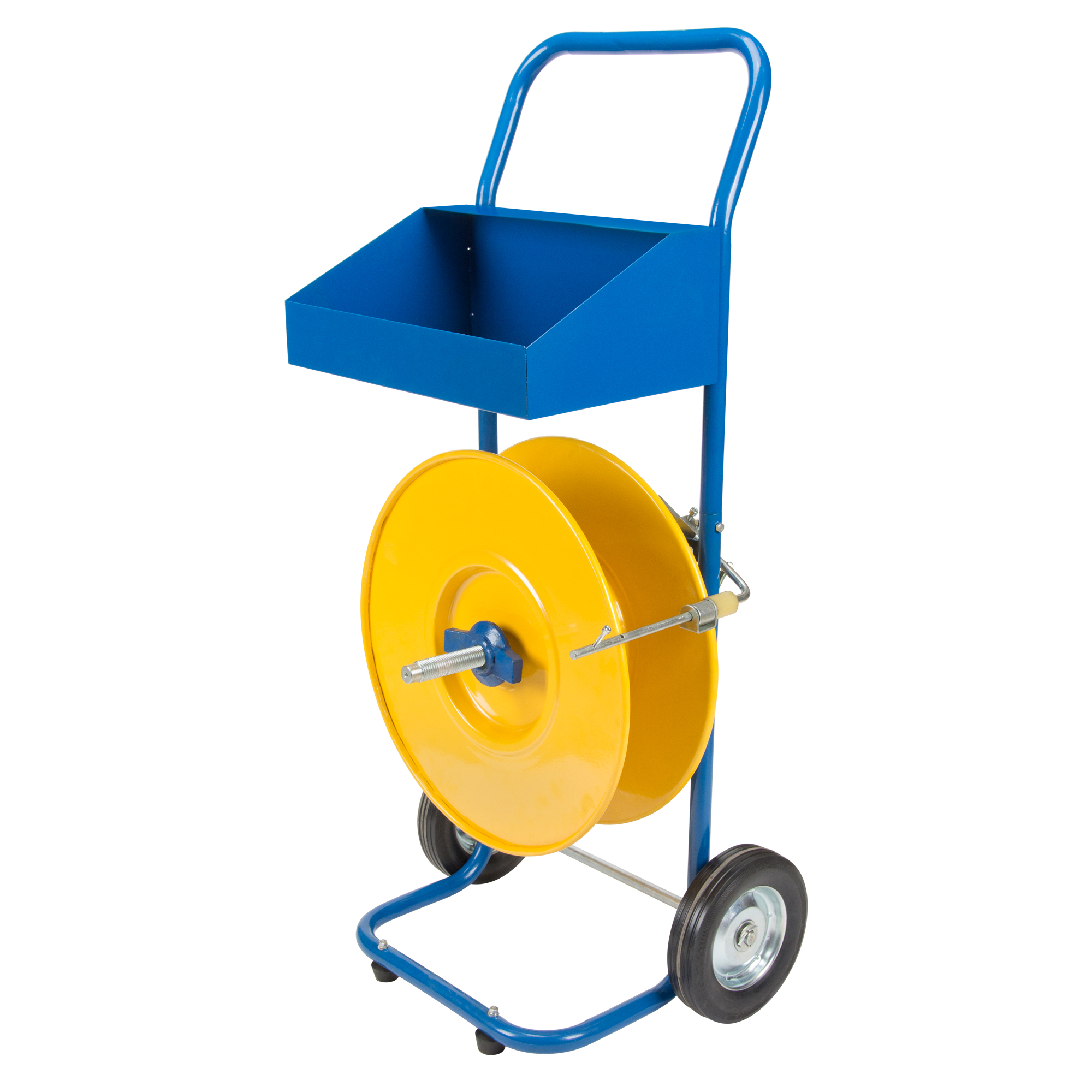 Distributeur de feuillards, Feuillard Polyester/Polypropylène, Dia de noyau 8", largeur de rouleau 8"