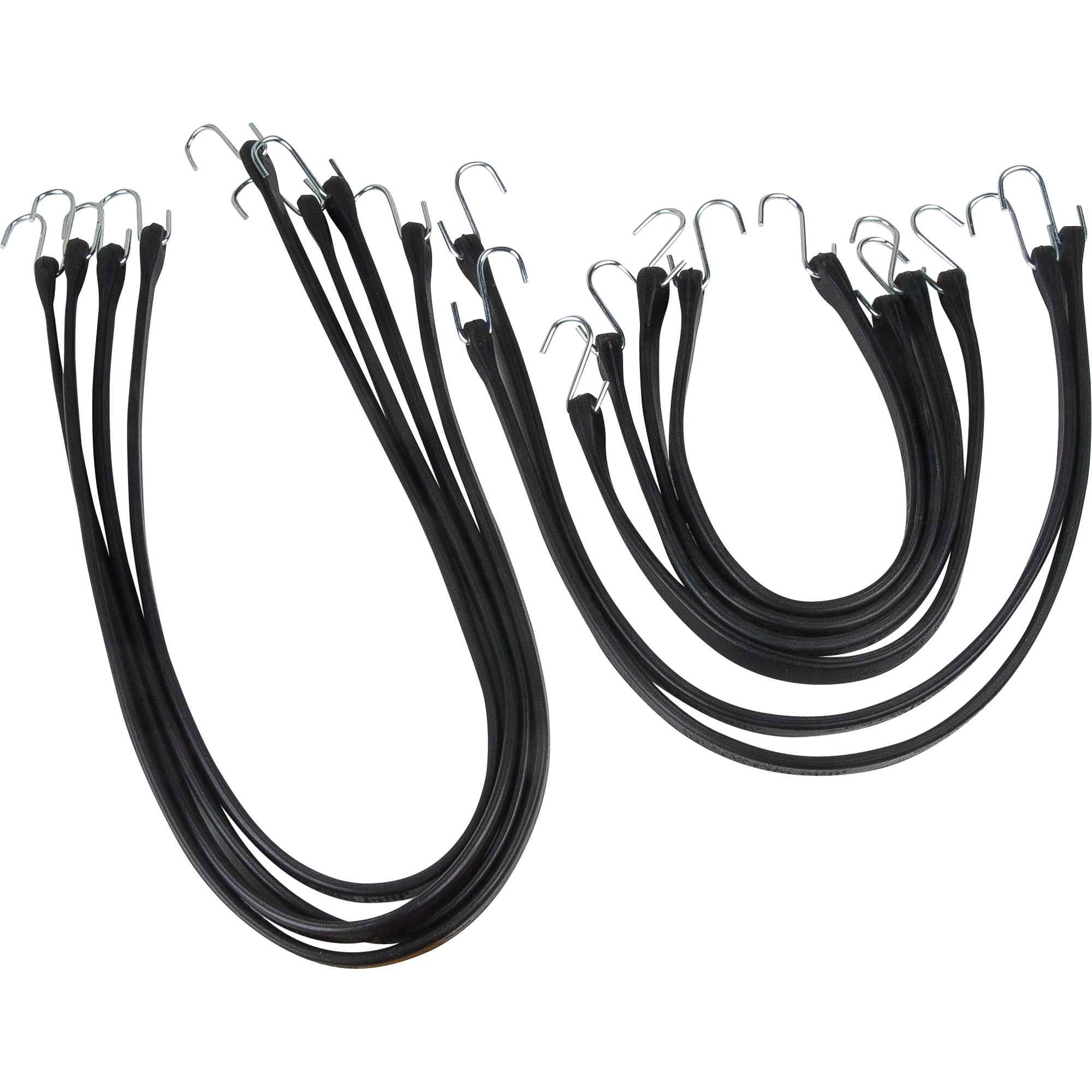 Ensembles d'attaches en caoutchouc, 21"