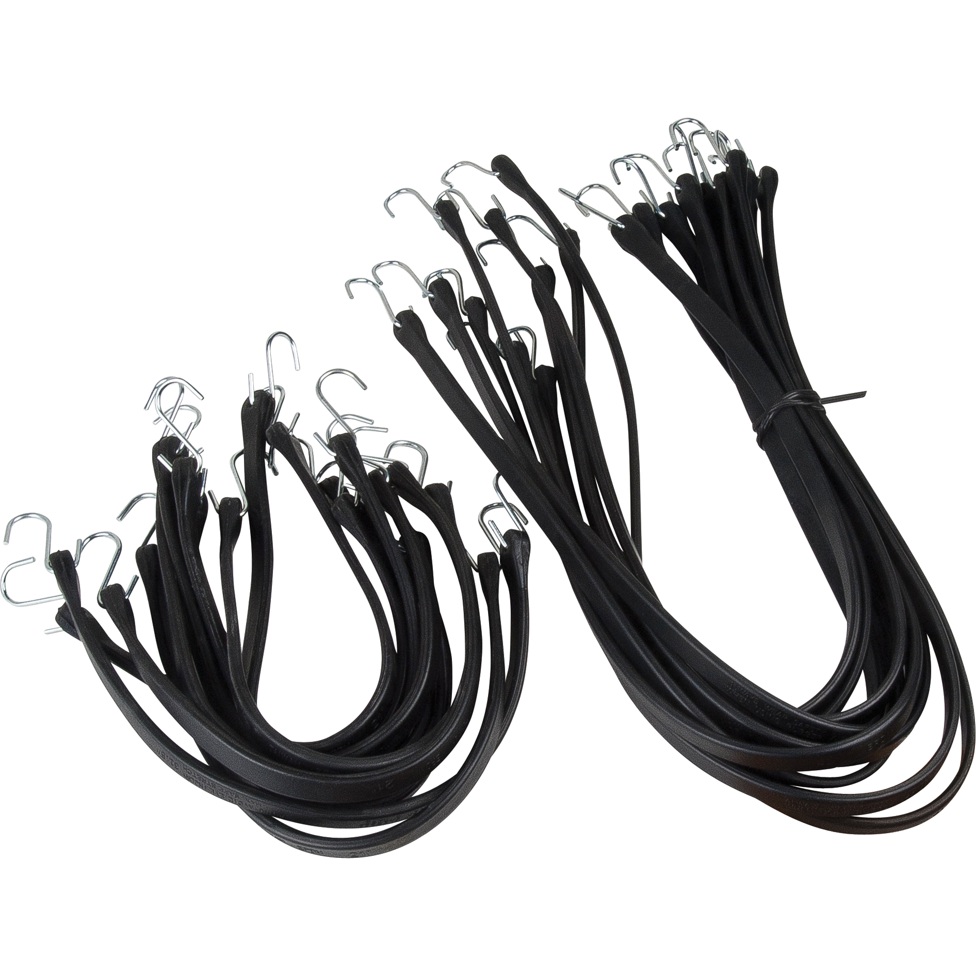Ensembles d'attaches en caoutchouc, 21"