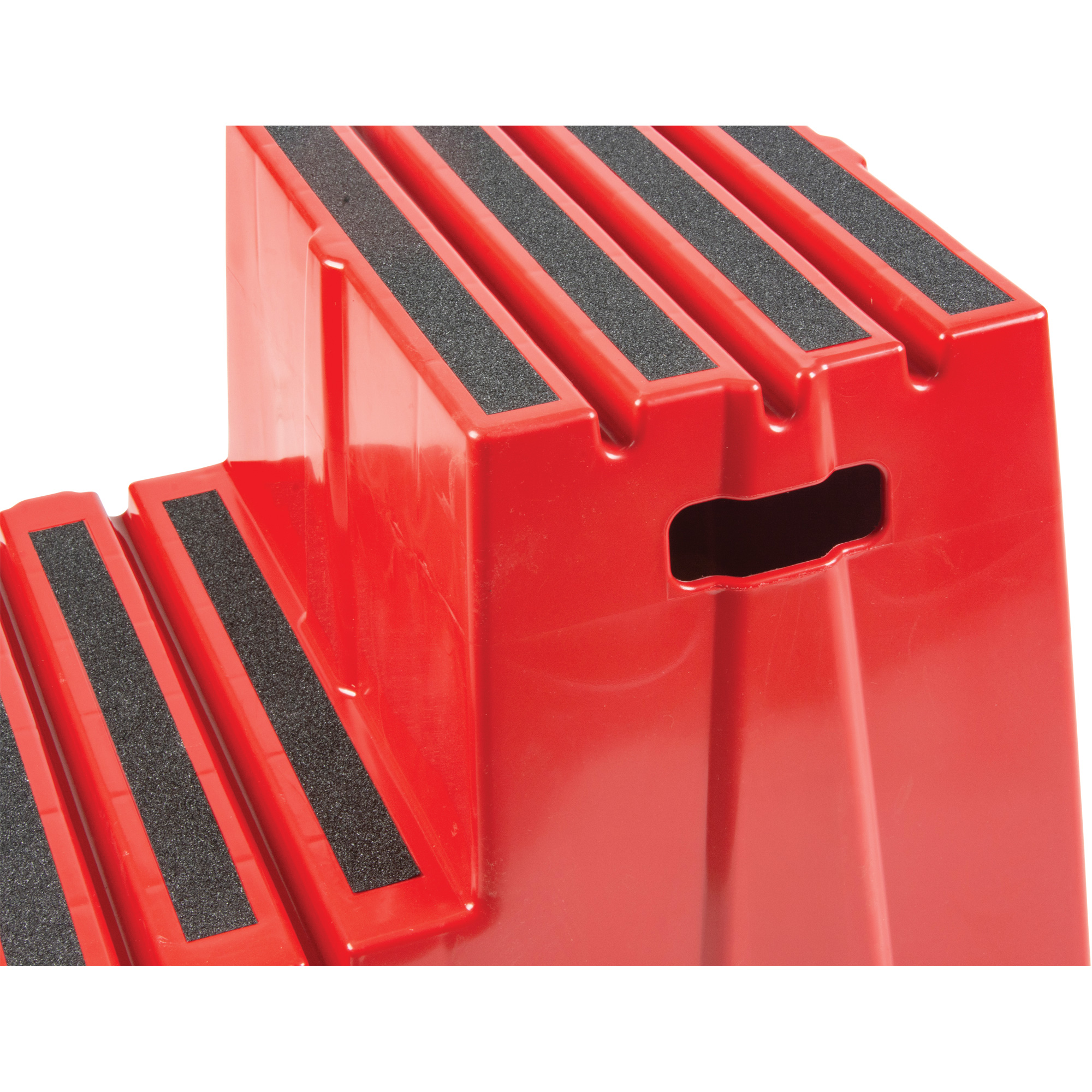 Escabeau industriel, 2 marches, 26" x 22-7/16" x Hauteur 19-11/16" – Image 5