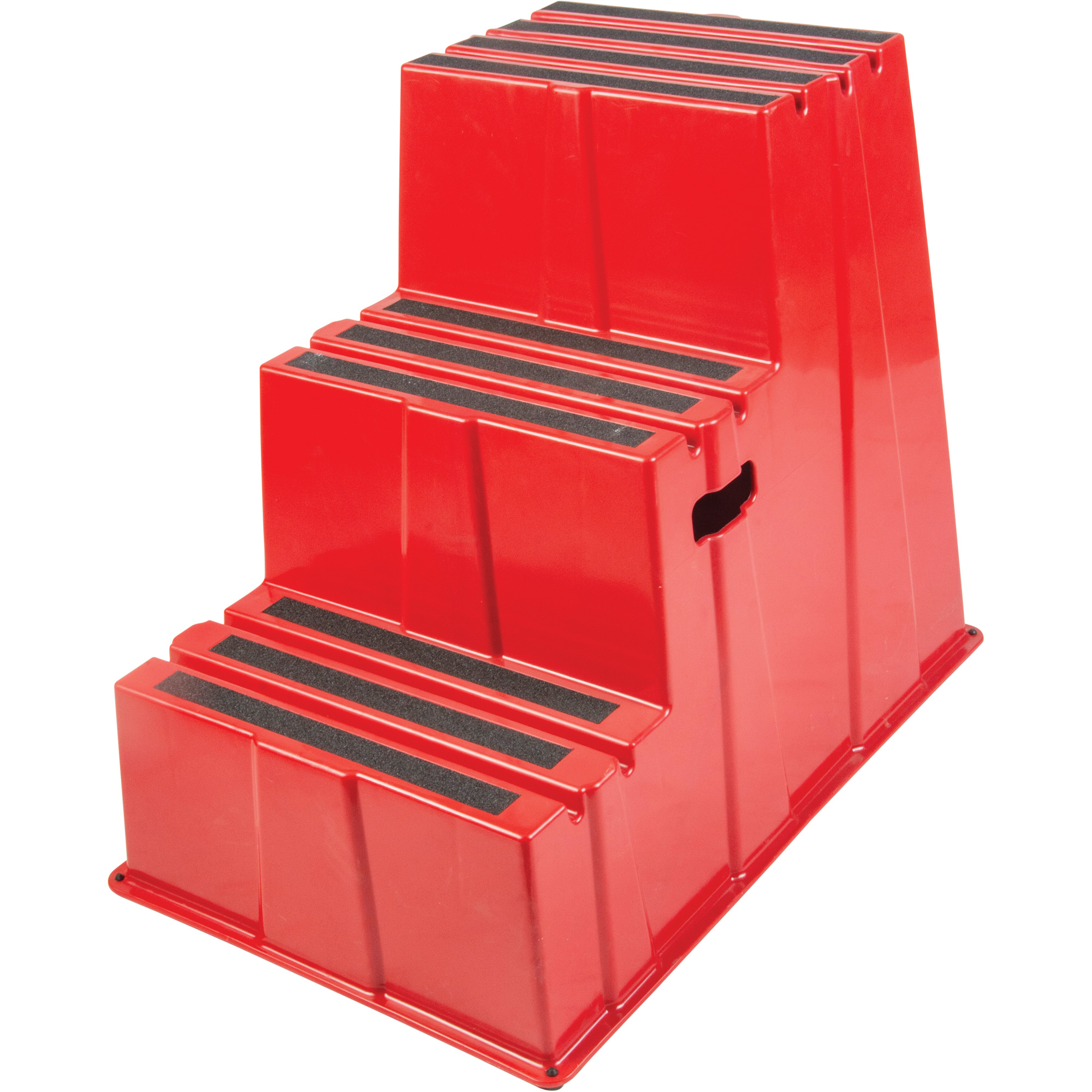 Escabeau industriel, 3 marches, 34-13/16" x 22-7/16" x Hauteur 28-1/2"