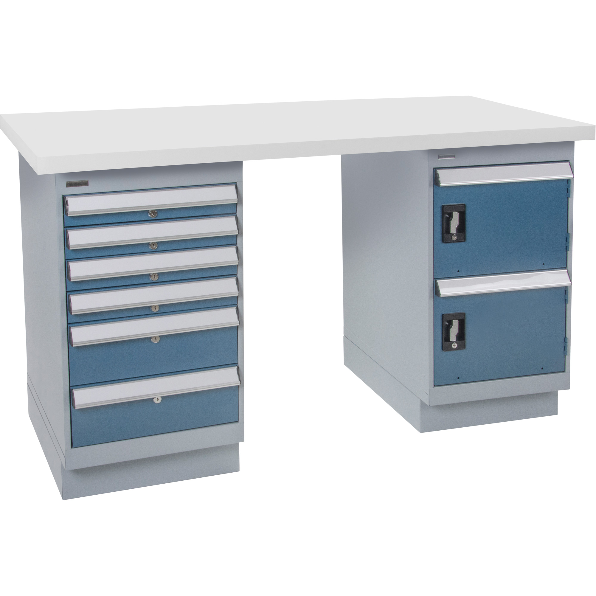 Établi, 60" la x 30" p x 34" h, Capacité 2500 lb