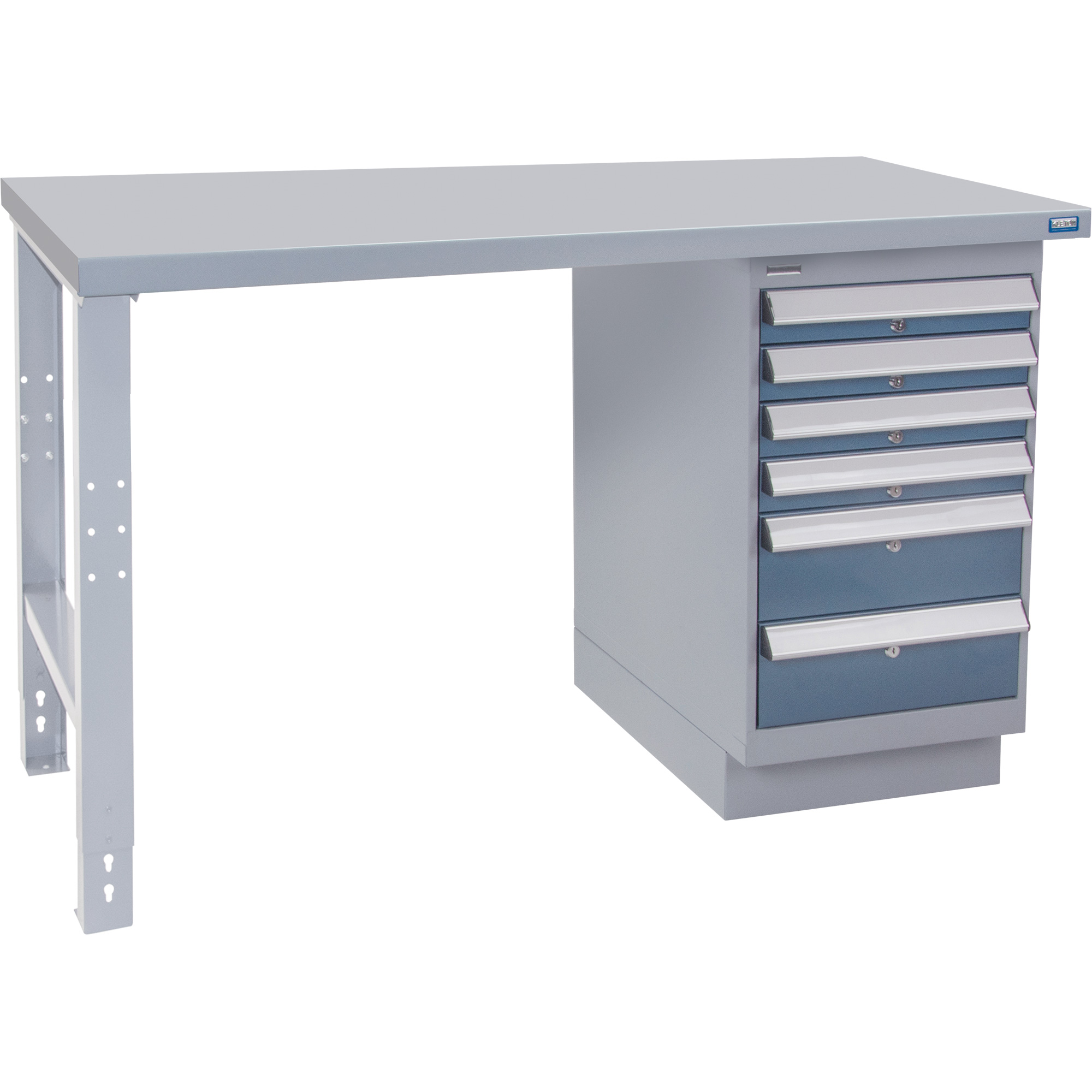 Établi industriel, 24" la x 60" p x 34" h, Capacité 1000 lb