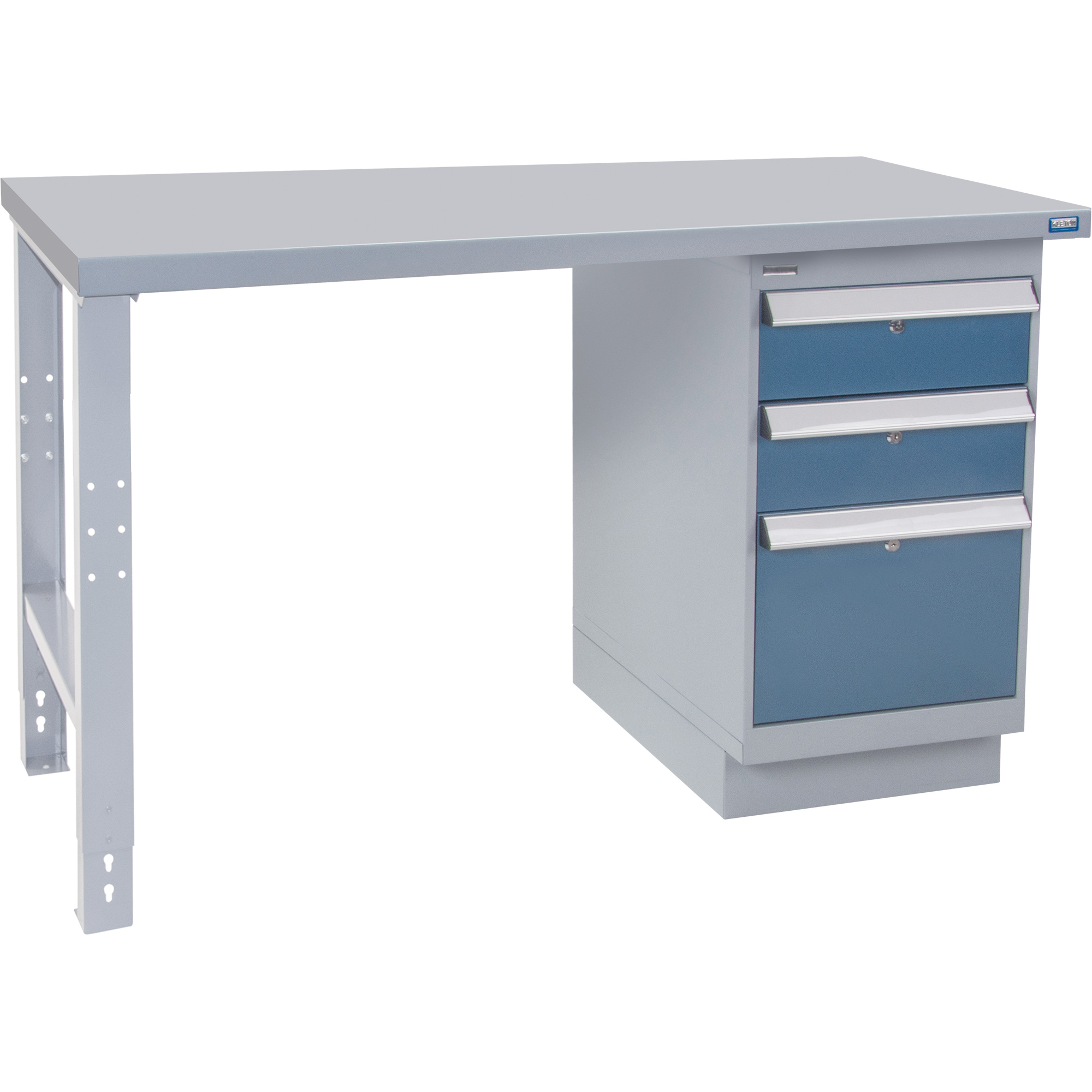 Établi industriel, 24" la x 60" p x 34" h, Capacité 1000 lb