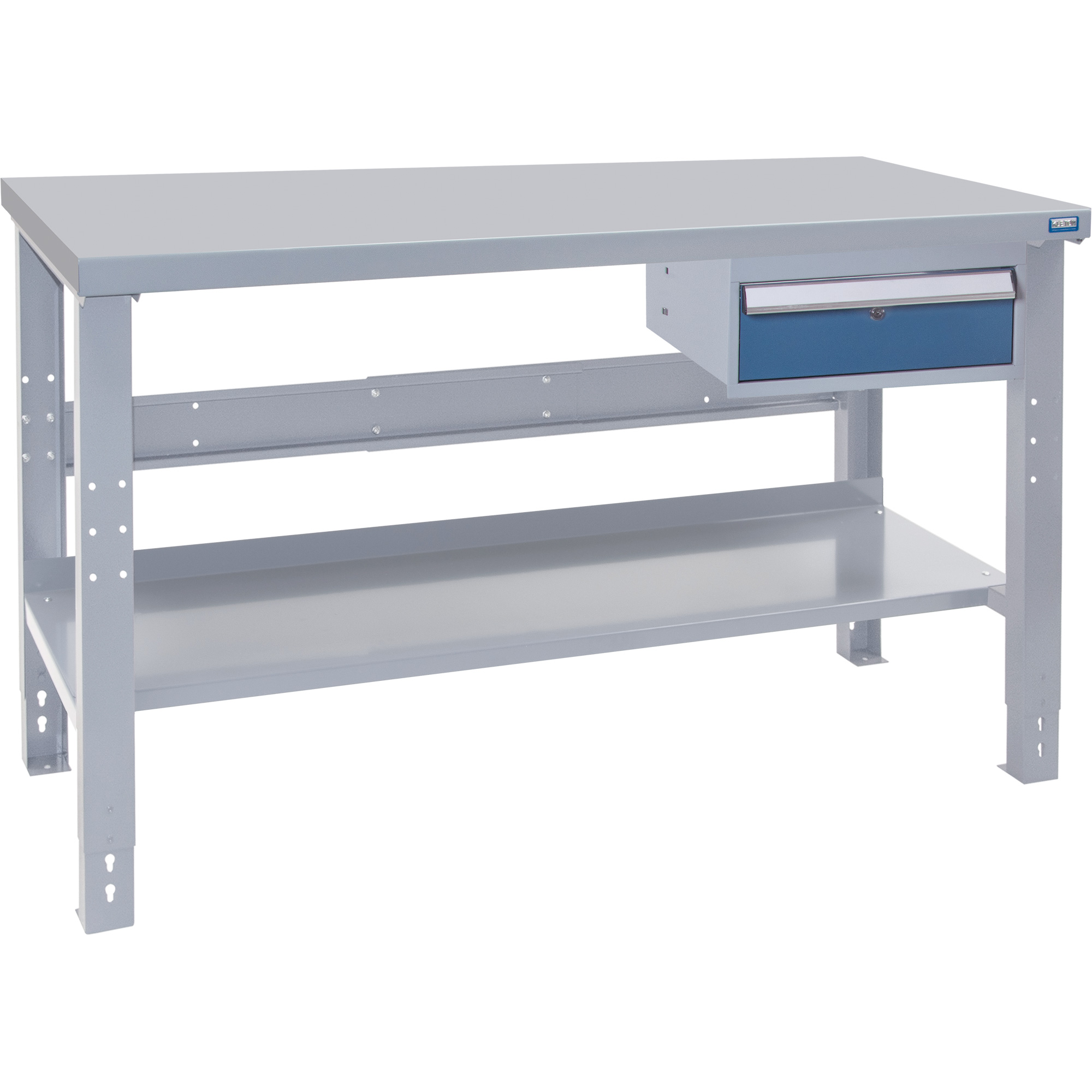 Établi industriel, 60" la x 24" p x 34" h, Capacité 1000 lb