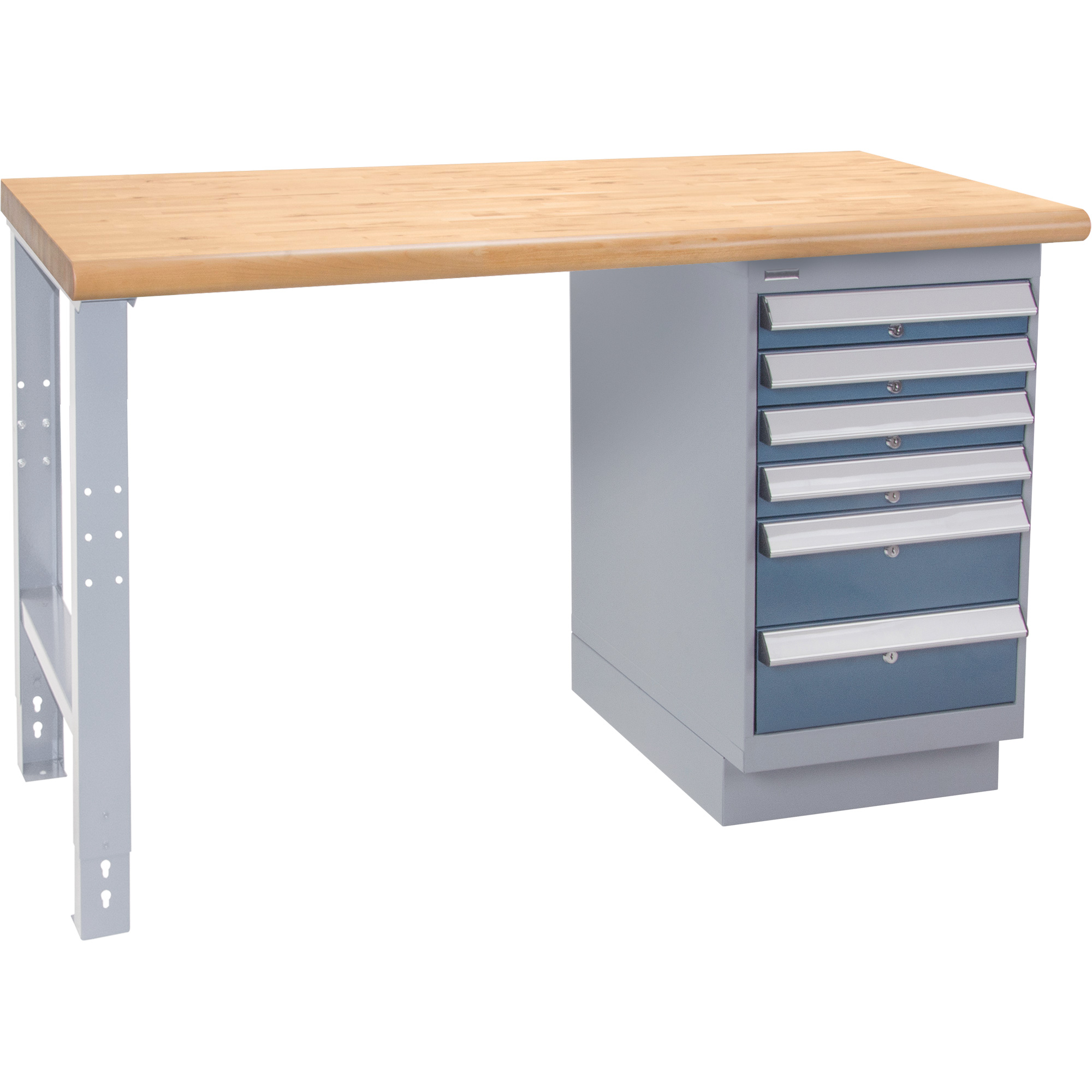 Établi industriel, Cap 1000 lb, 24" la x 60" p, 34" h