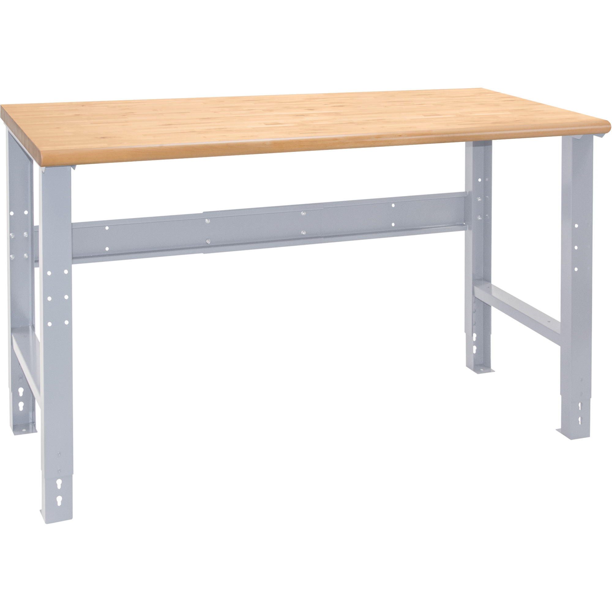 Établi industriel, Dessus & montants seulement, Cap 1000 lb, 60" la x 24" p, 34" h