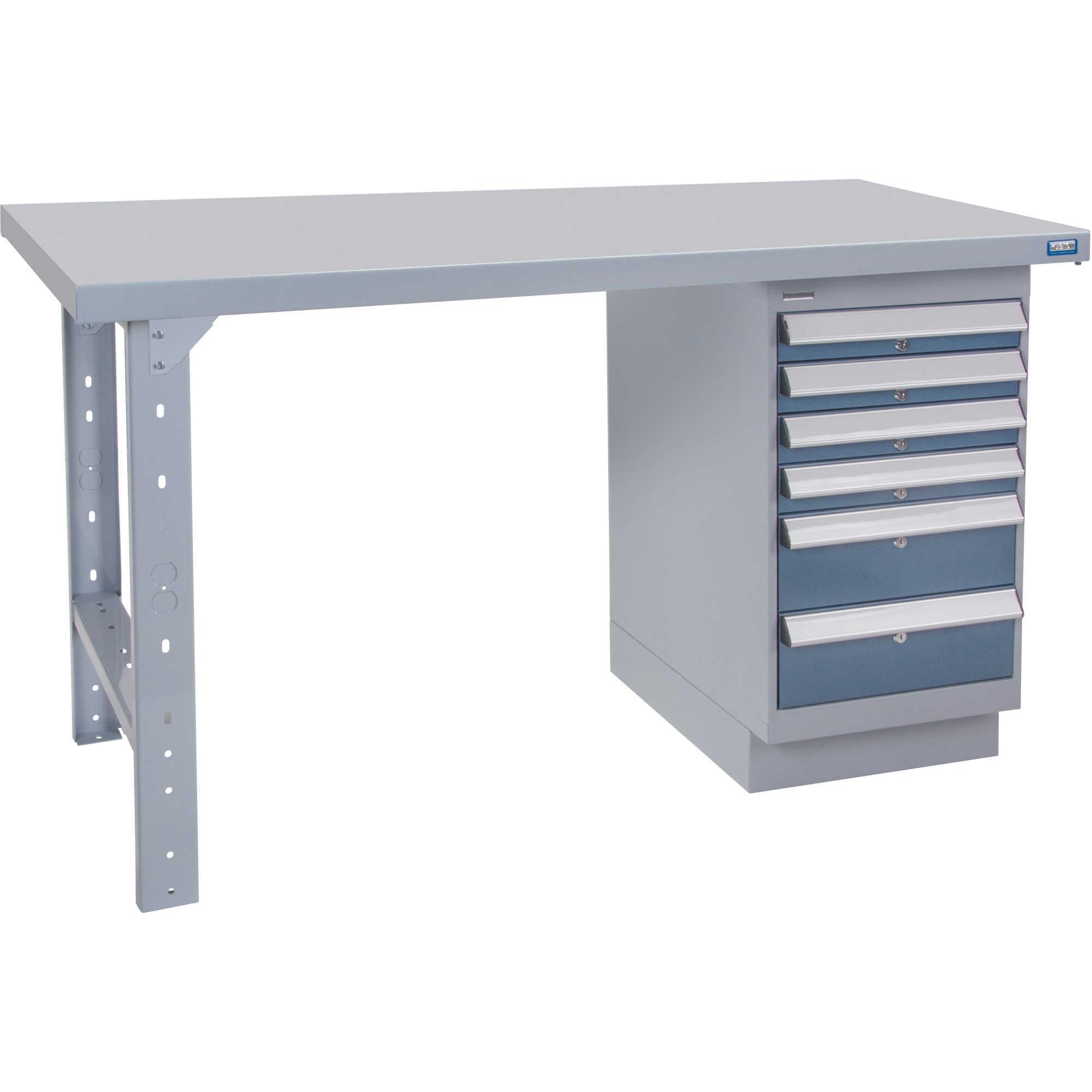 Établis préconçus, 60" la x 24" p x 34" h, Capacité 2500 lb