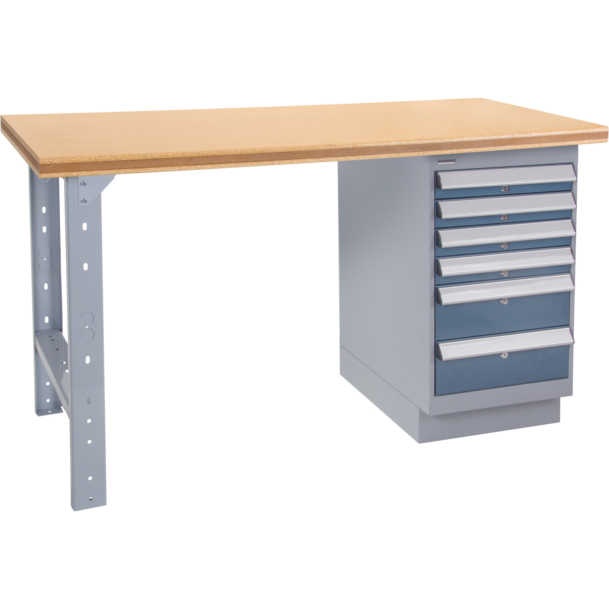 Établi préconçu, 60" la x 24" p x 34" h, Capicité 2500 lb