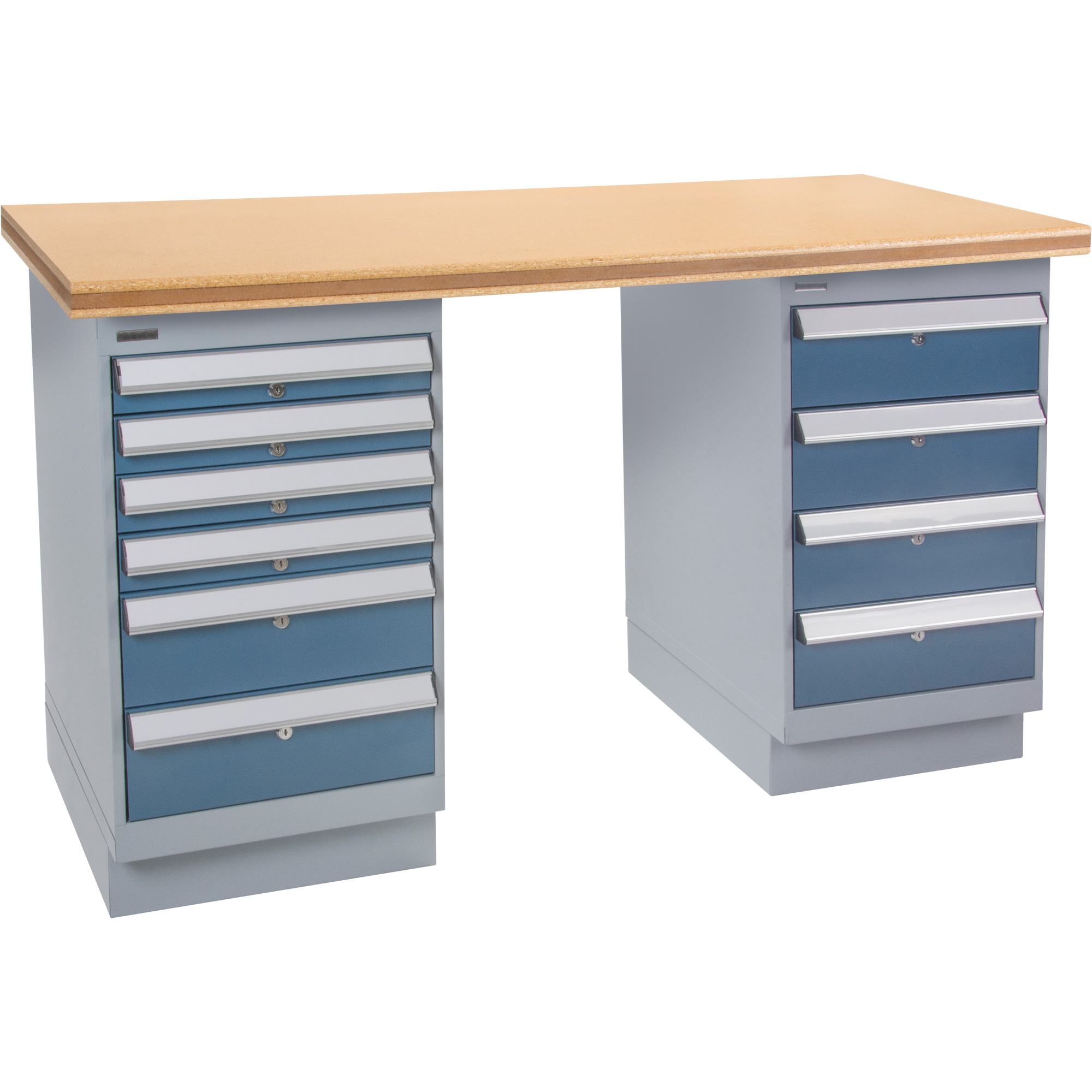 Établi préconçu, 60" la x 24" p x 34" h, Capicité 2500 lb