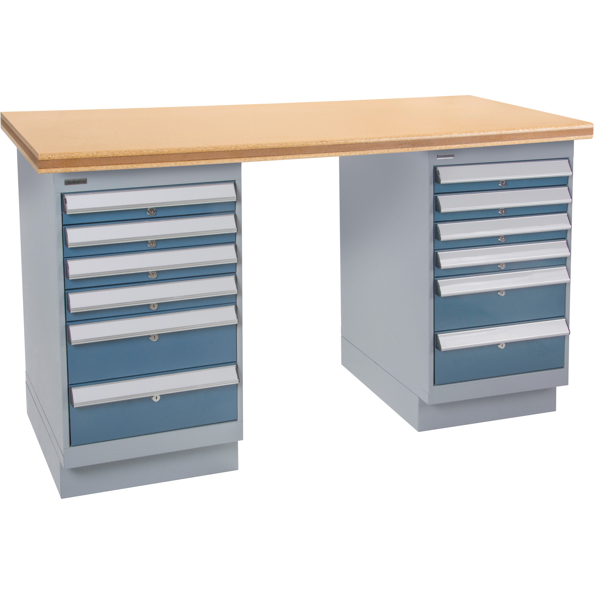 Établi préconçu, 60" la x 24" p x 34" h, Capicité 2500 lb