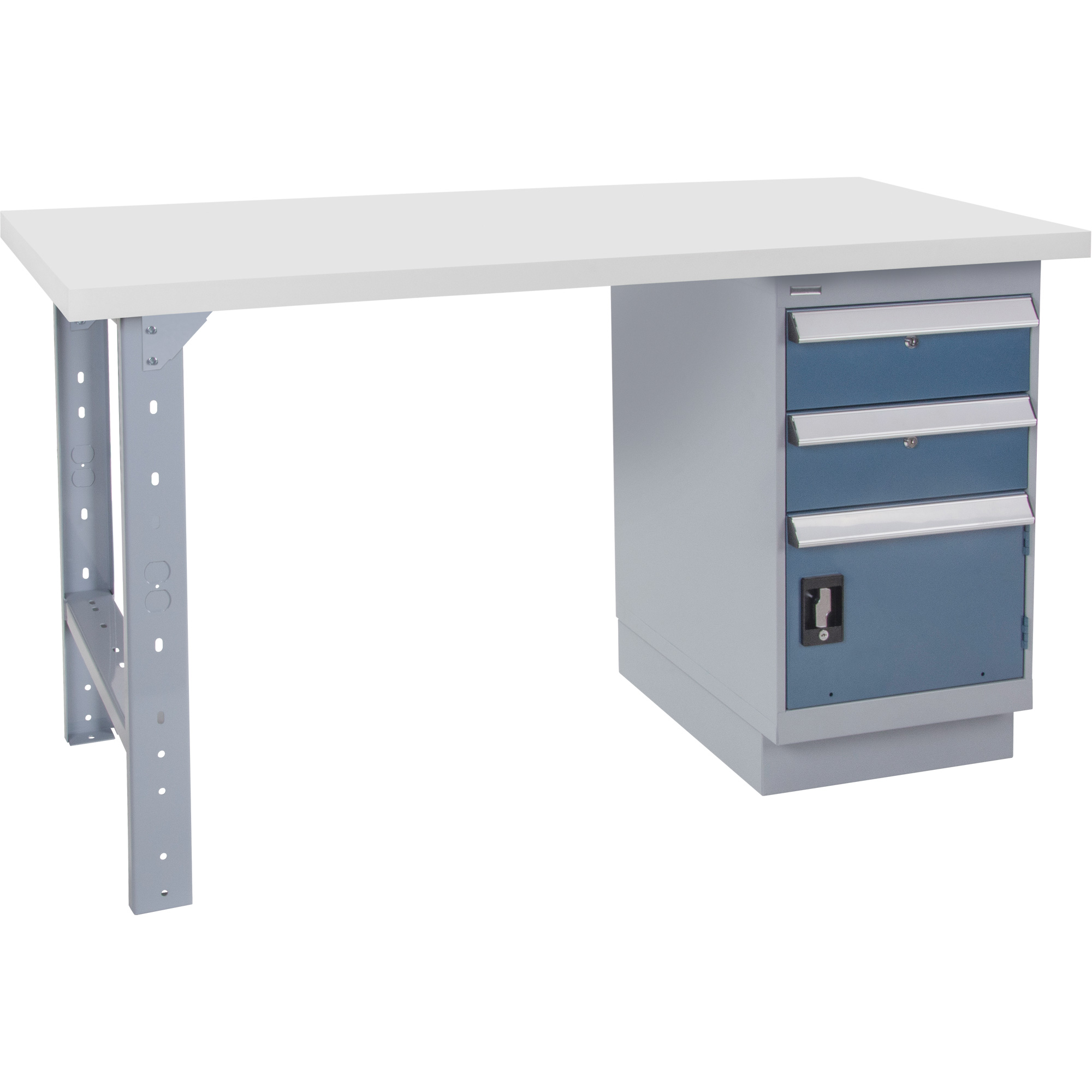Établi préconçu, 60" la x 30" p x 34" h, Capacité 2500 lb