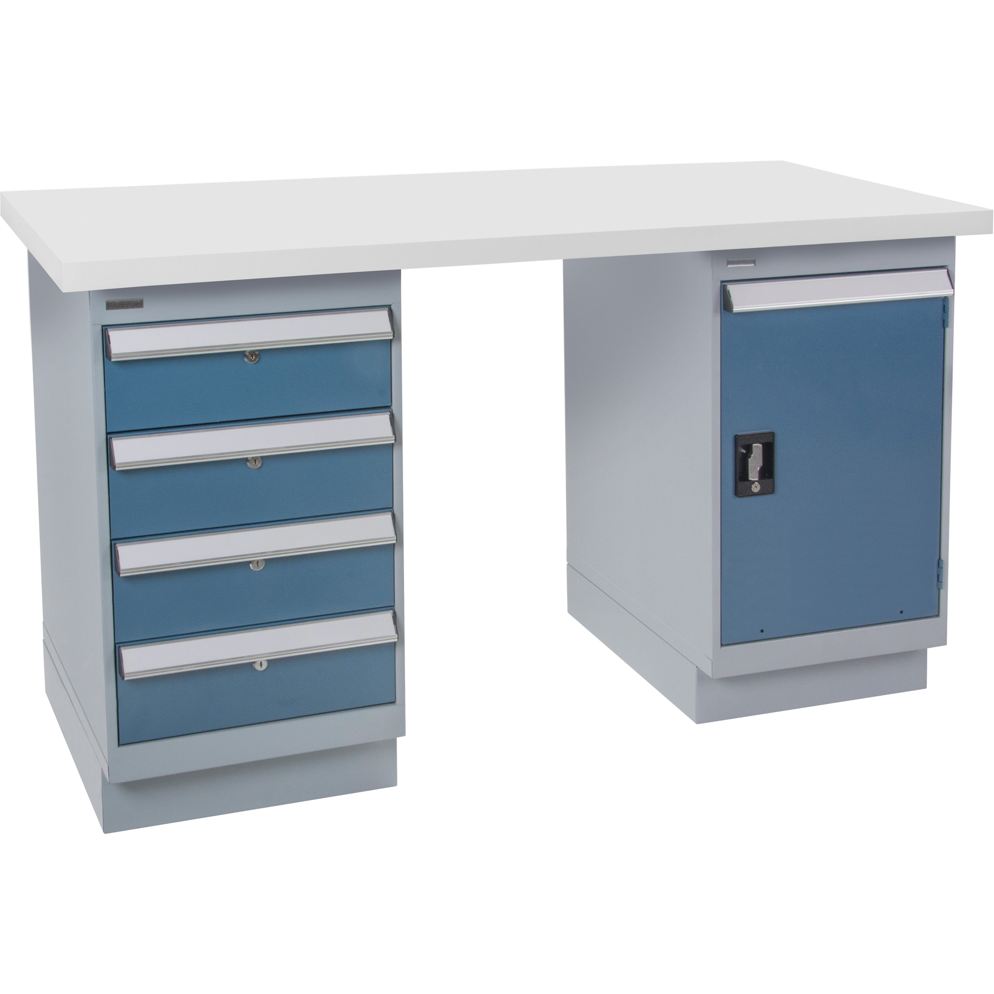 Établi préconçu, 60" la x 30" p x 34" h, Capacité 2500 lb