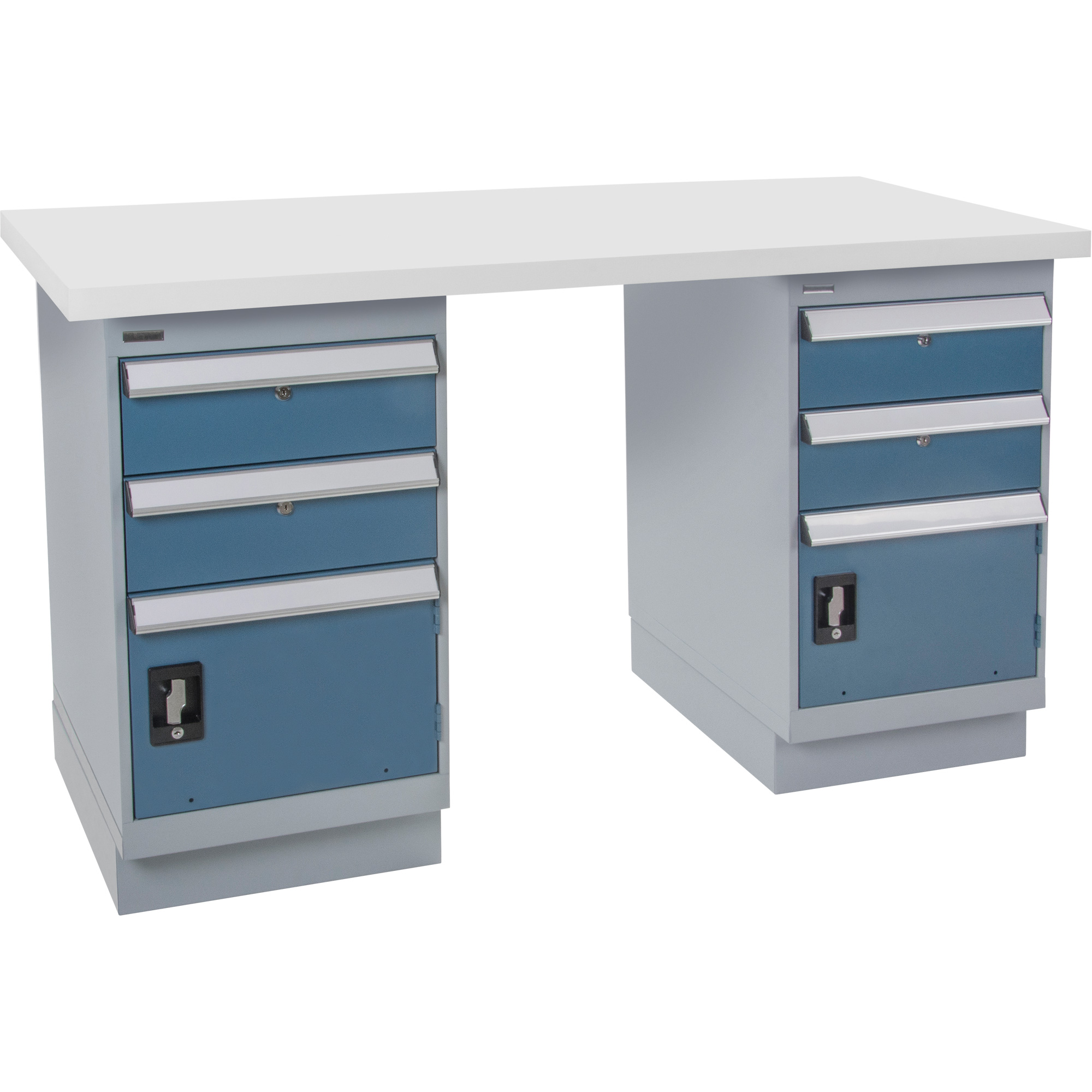 Établi préconçu, 60" la x 30" p x 34" h, Capacité 2500 lb