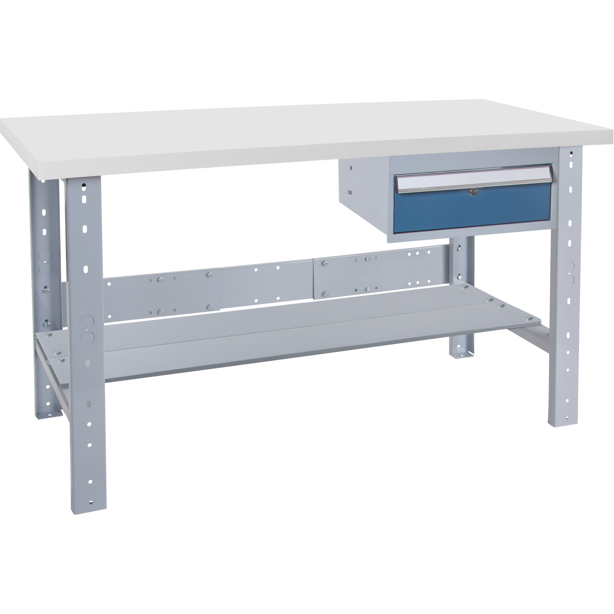 Établi préconçu, 60" la x 30" p x 34" h, Capacité 2500 lb