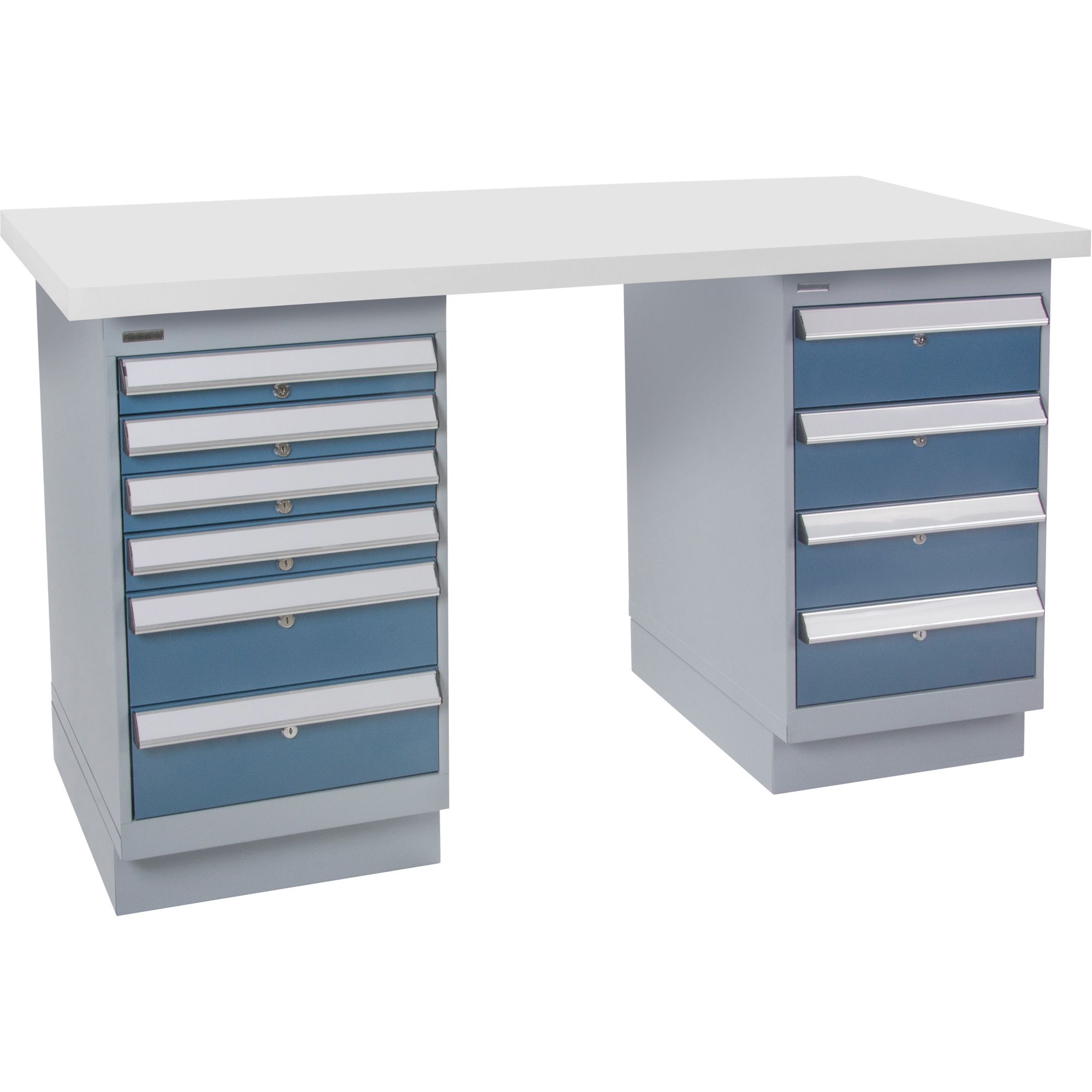 Établi préconçu, 60" la x 30" p x 34" h, Capacité 2500 lb