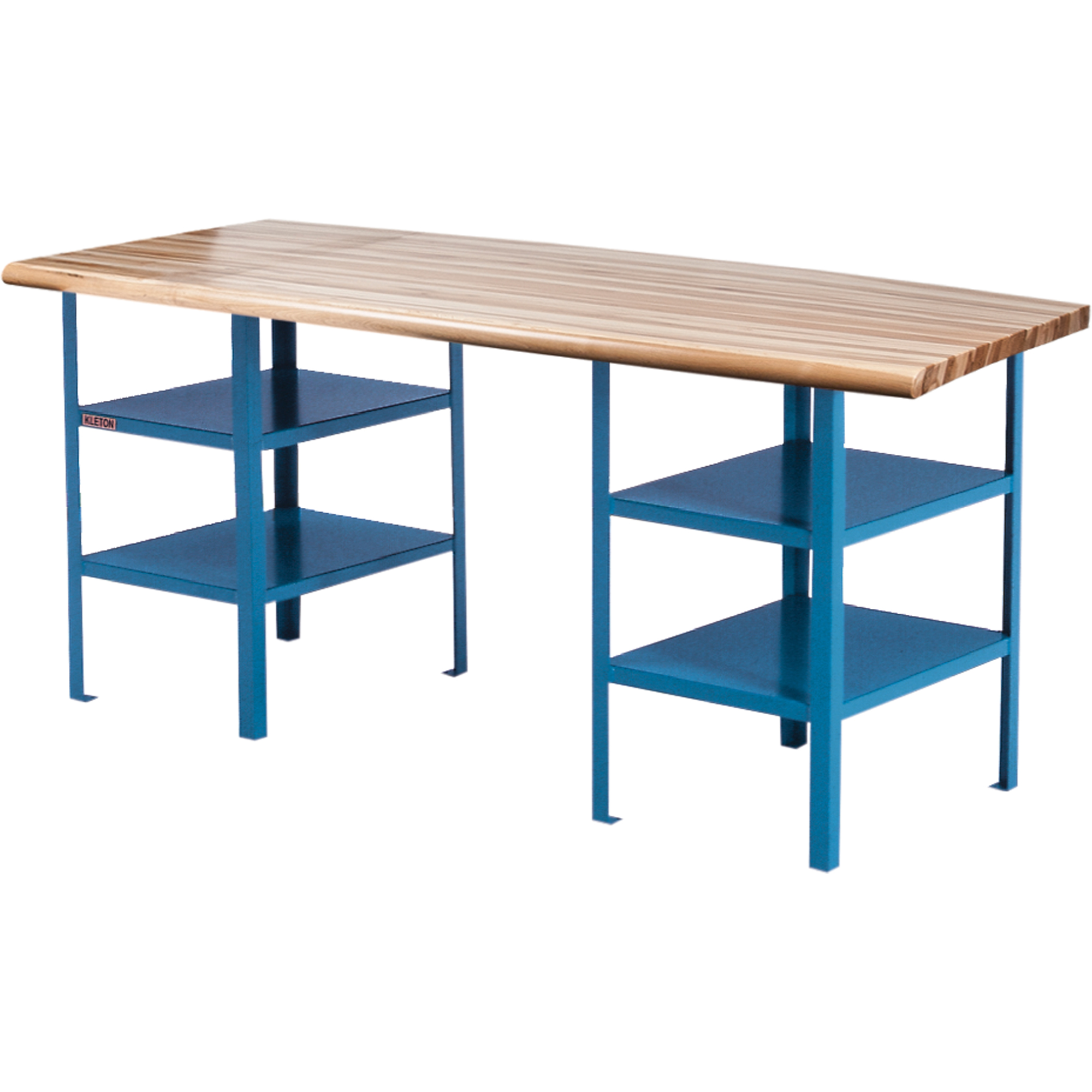 Établi sur piédestal extra robuste, Cap 2500 lb, 84" la x 30" p, 34" h
