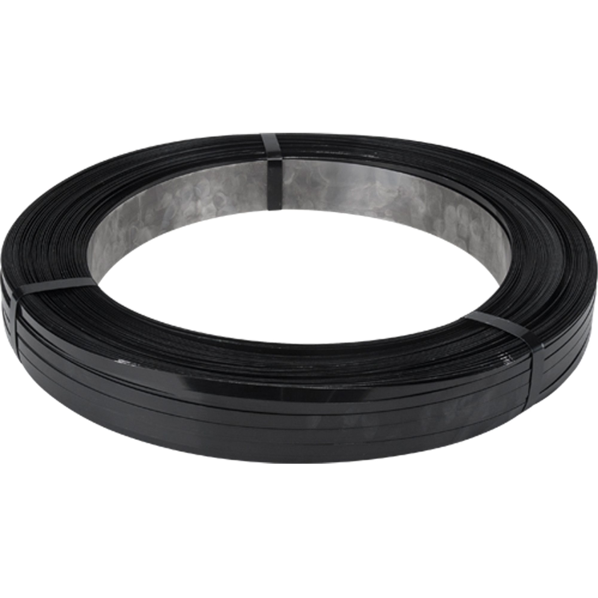 Feuillard en acier, Largeur x 1/2", Épaisseur 0,02"