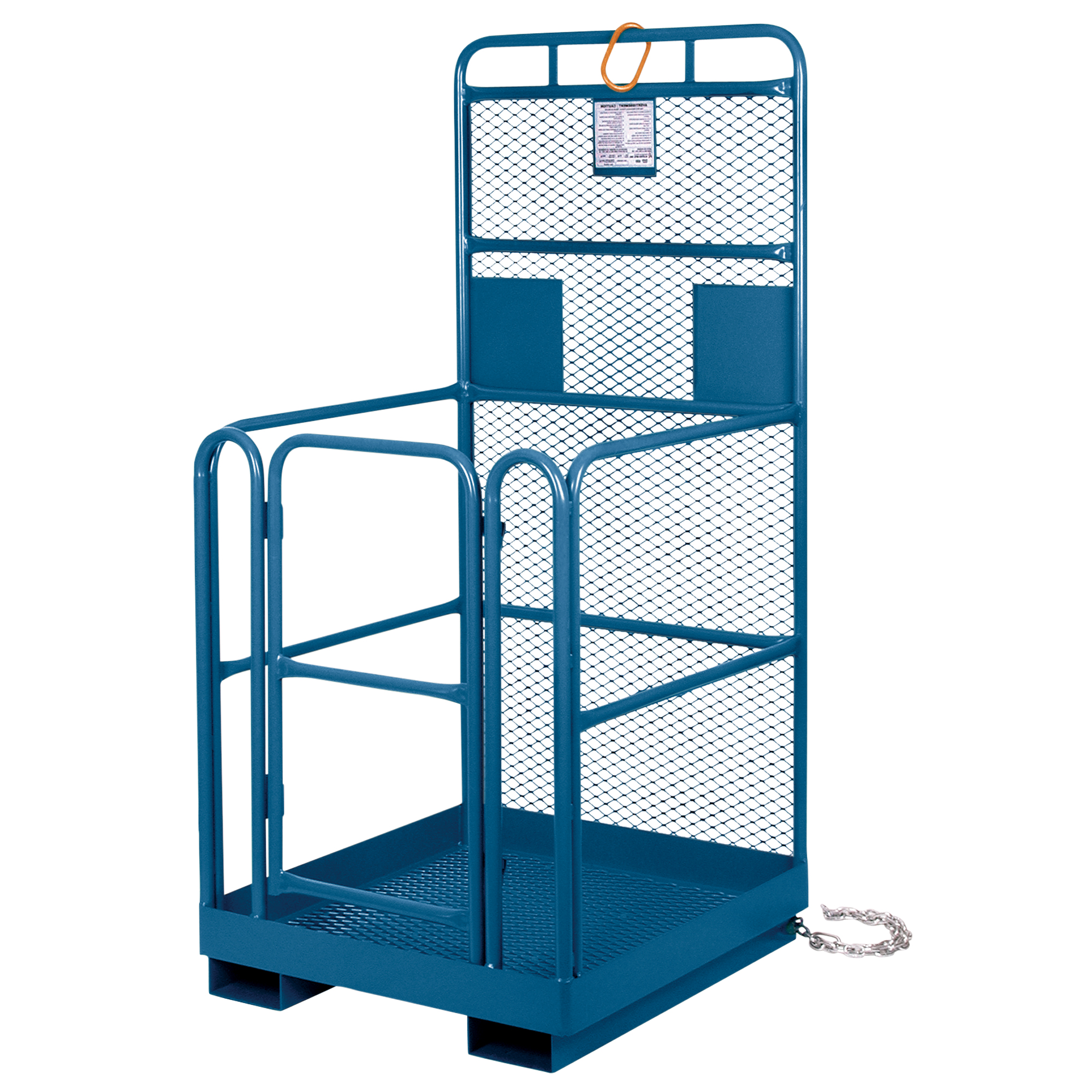 Nacelle élévatrice pour travail en hauteur, 36" x 36" x 72" h, Capacité de 1000 lb, Acier