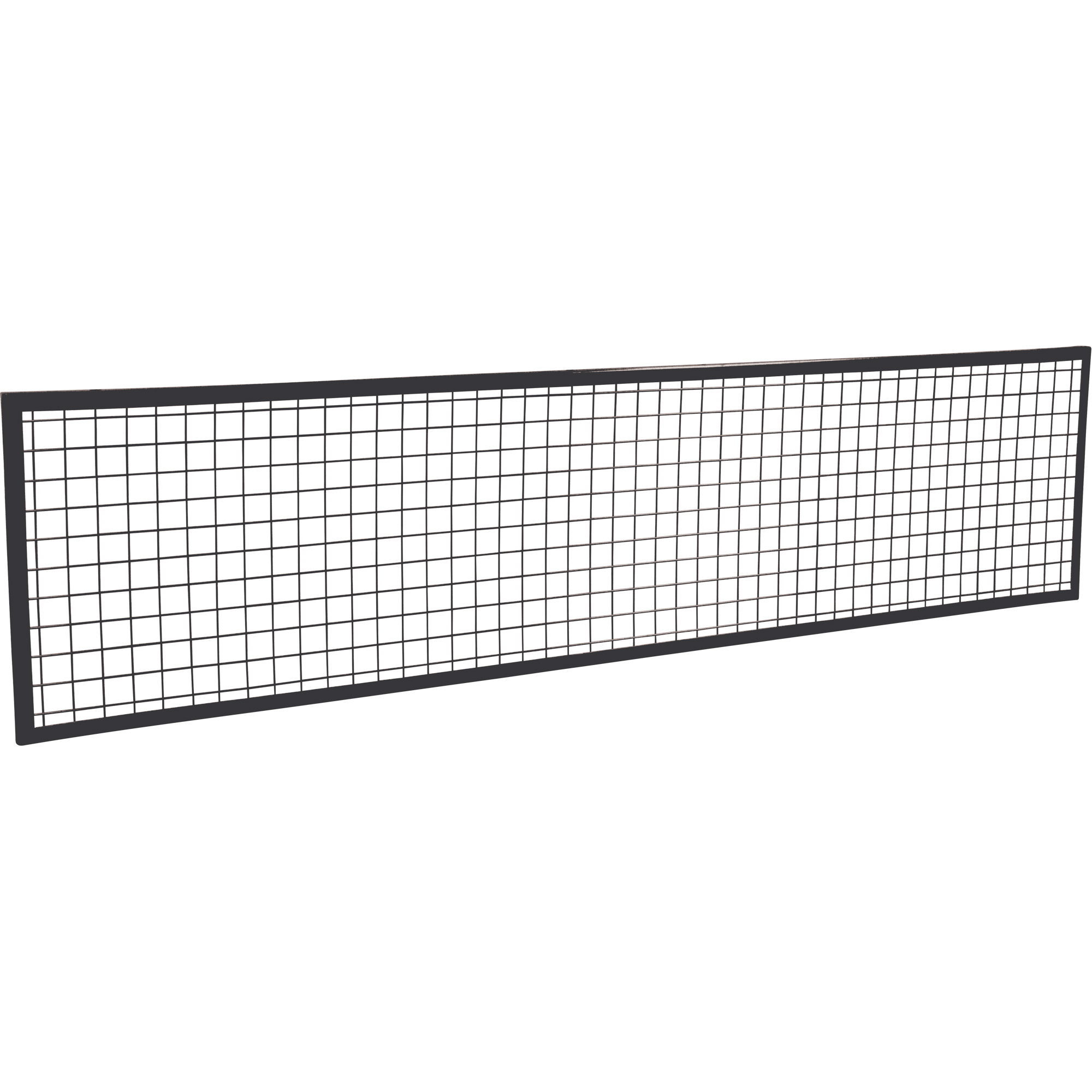 Panneau de cloison en treillis métallique, 2' h x 8' la