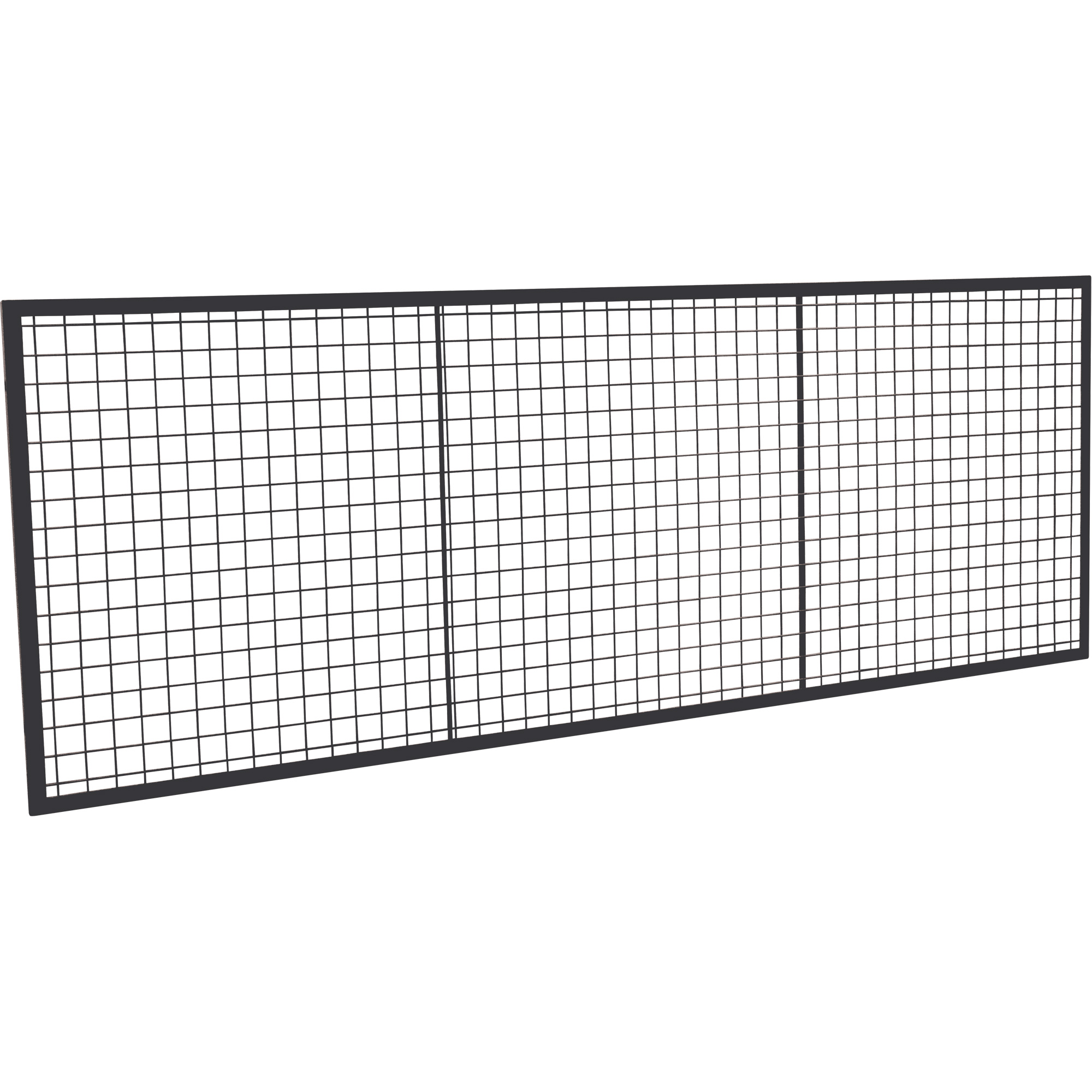 Panneau de cloison en treillis métallique, 3' h x 8' la