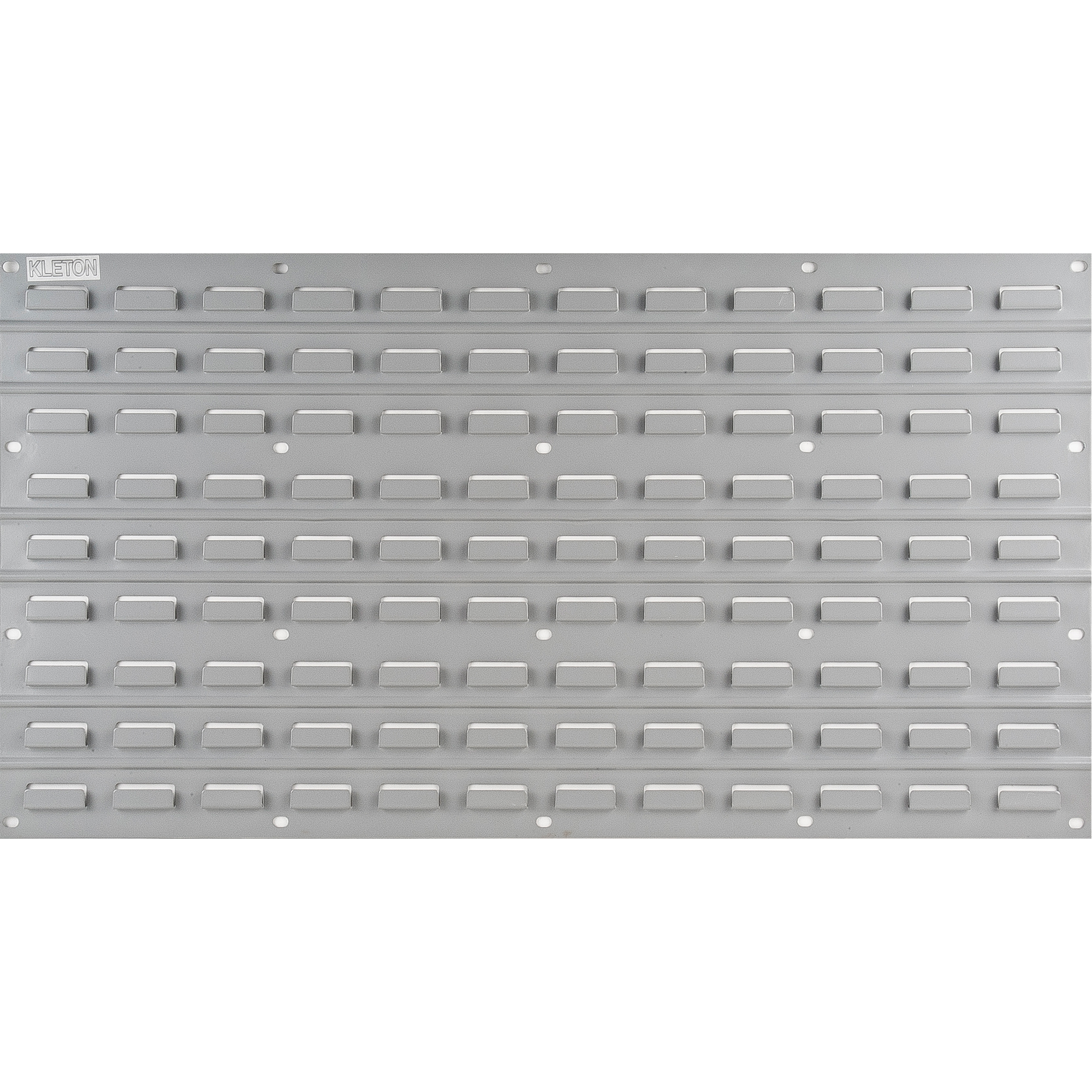 Panneau perforé en métal pour bacs, 32 bacs, 36" la x 1/8" p x 19" h