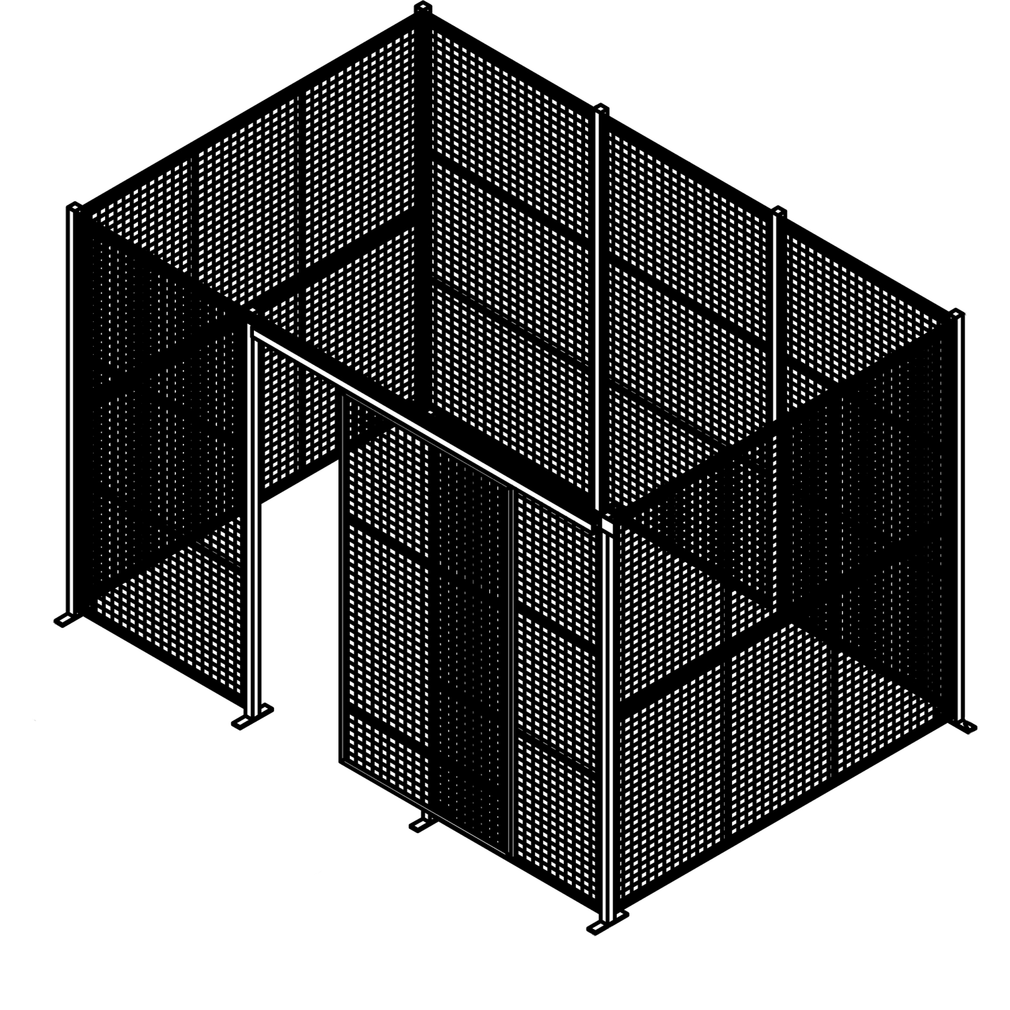 Partitions & cloisons grillagée