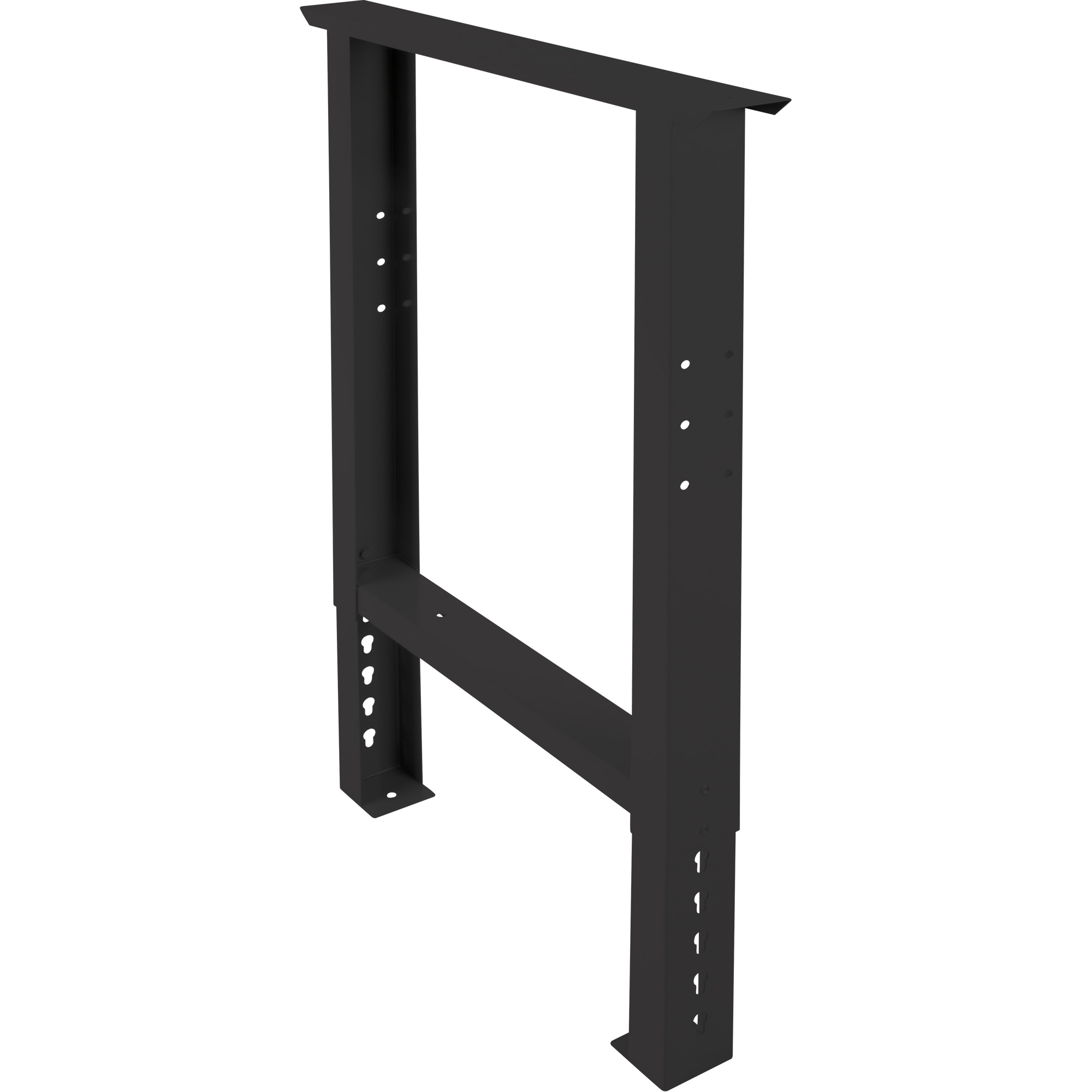 Pattes d'établi pour service industriel, Acier, 24" p x 34" h, Simple