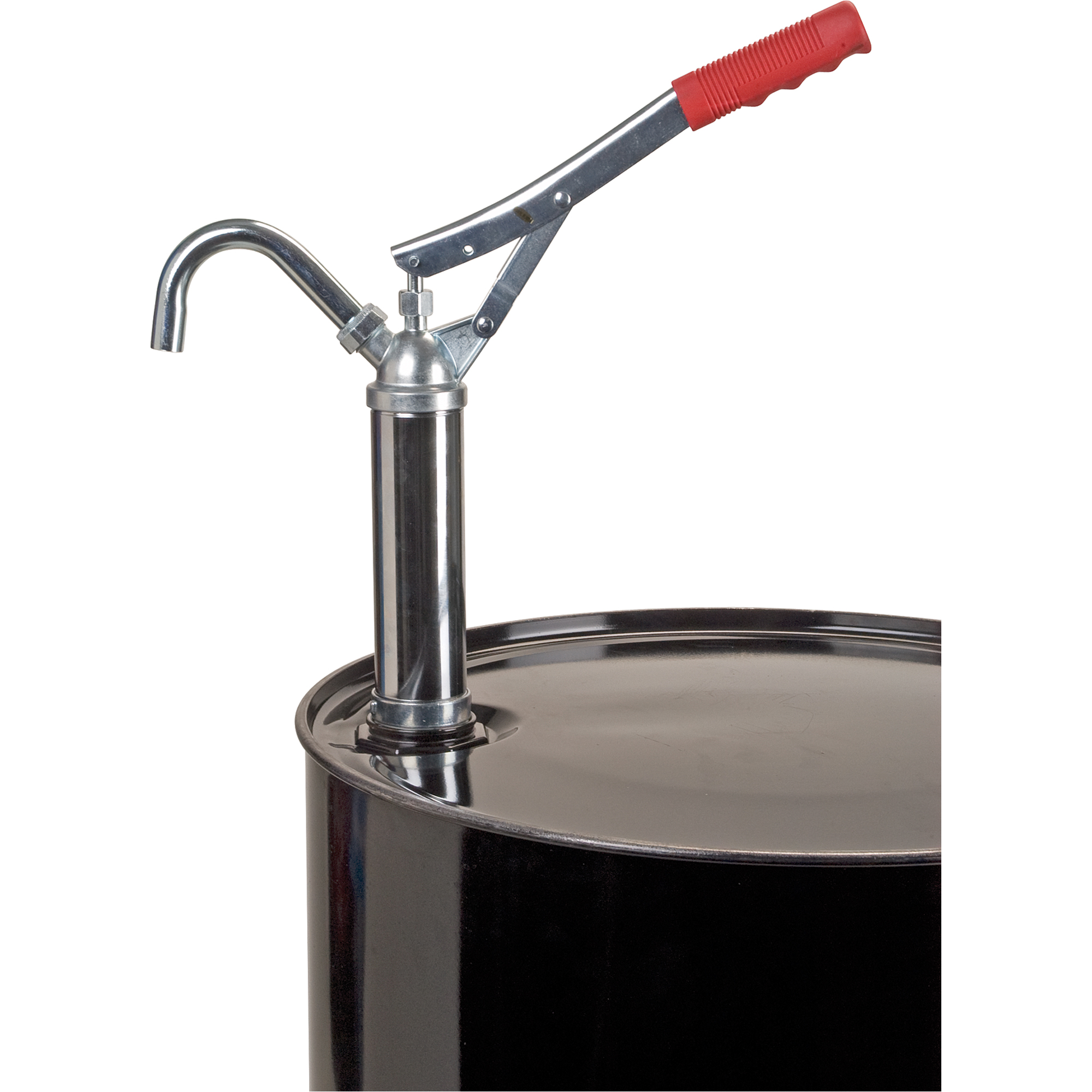 Pompe à baril de type levier, Acier, 11 oz/course, Pour barils de 30-55 gal.