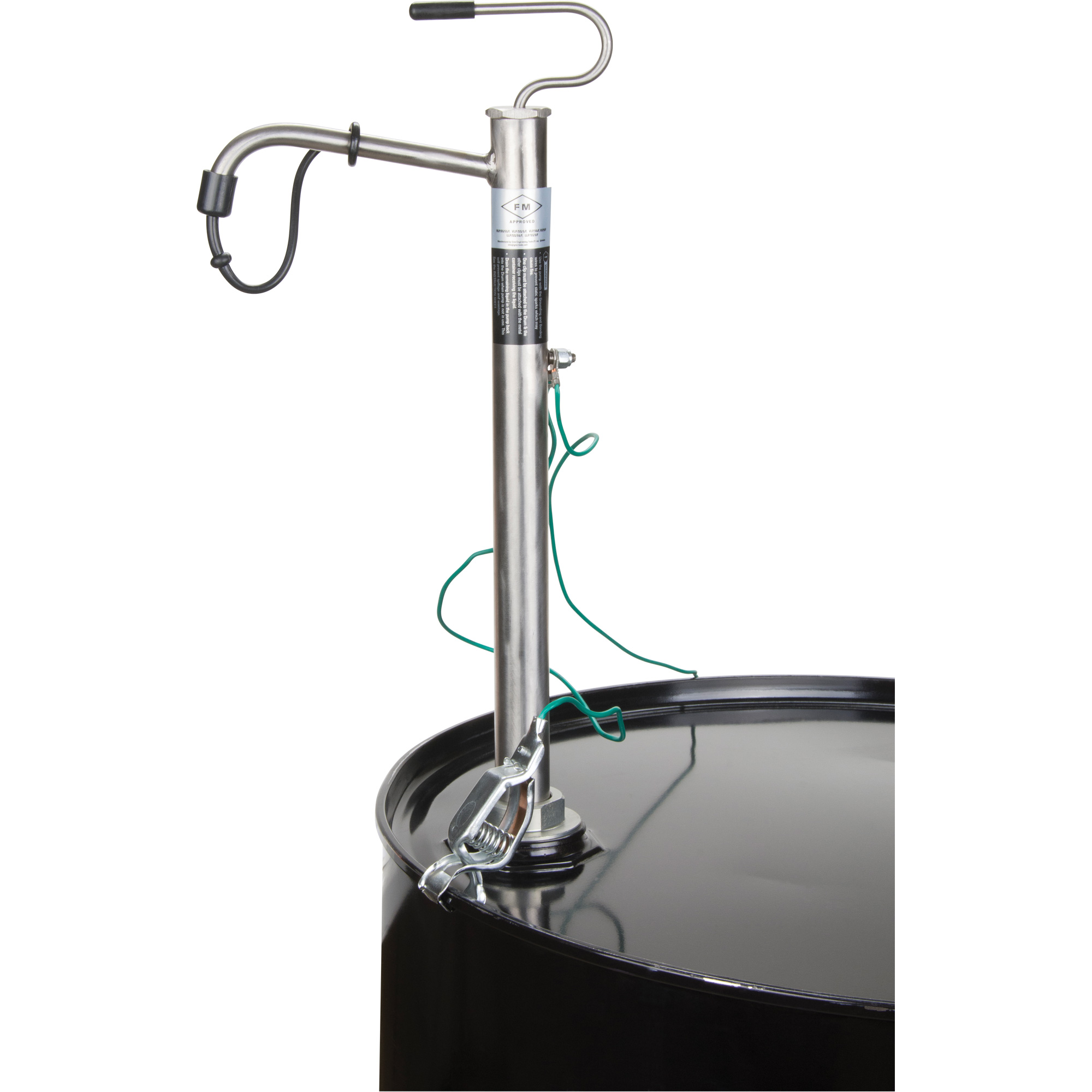 Pompe de type à tirer pour baril homologuée FM, Pour 15 - 55 gal., 7 oz/course