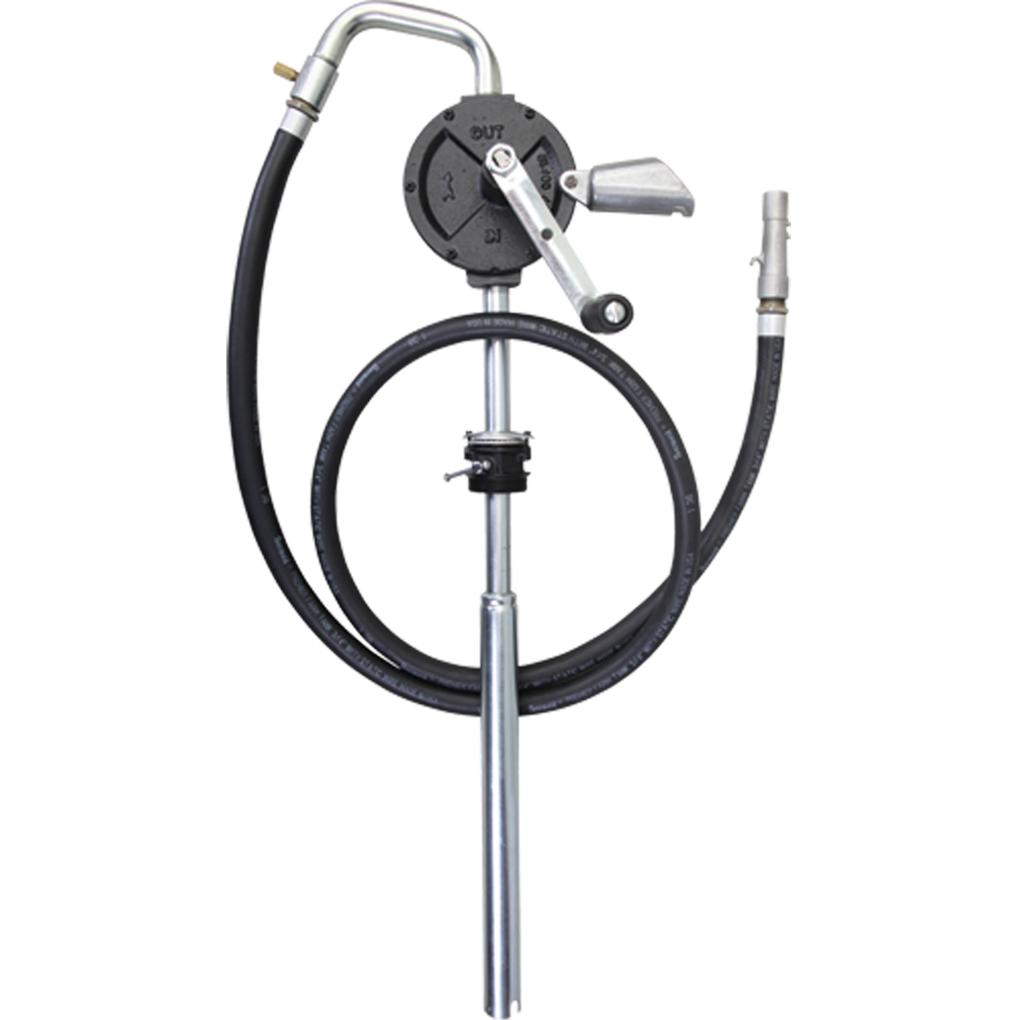 Pompe rotative pour baril, Fonte, Pour capacité 15-55 gal., 10 gallons par minute