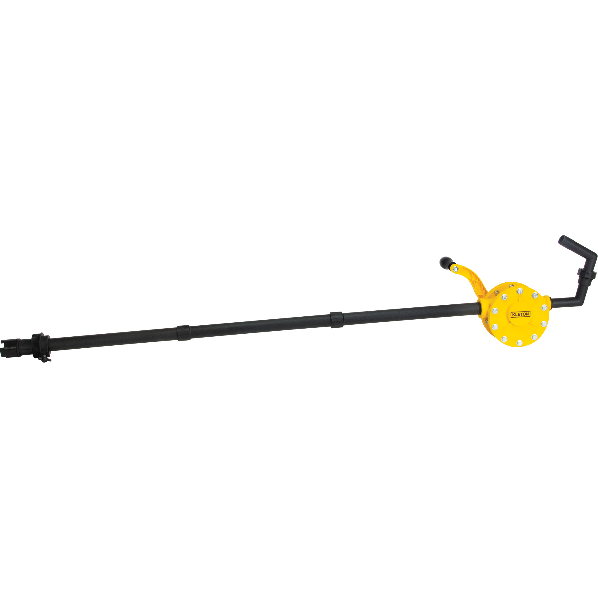 Pompe rotative pour baril, Polypropylène, Pour capacité 15 - 55 gal. US, 8 oz/course