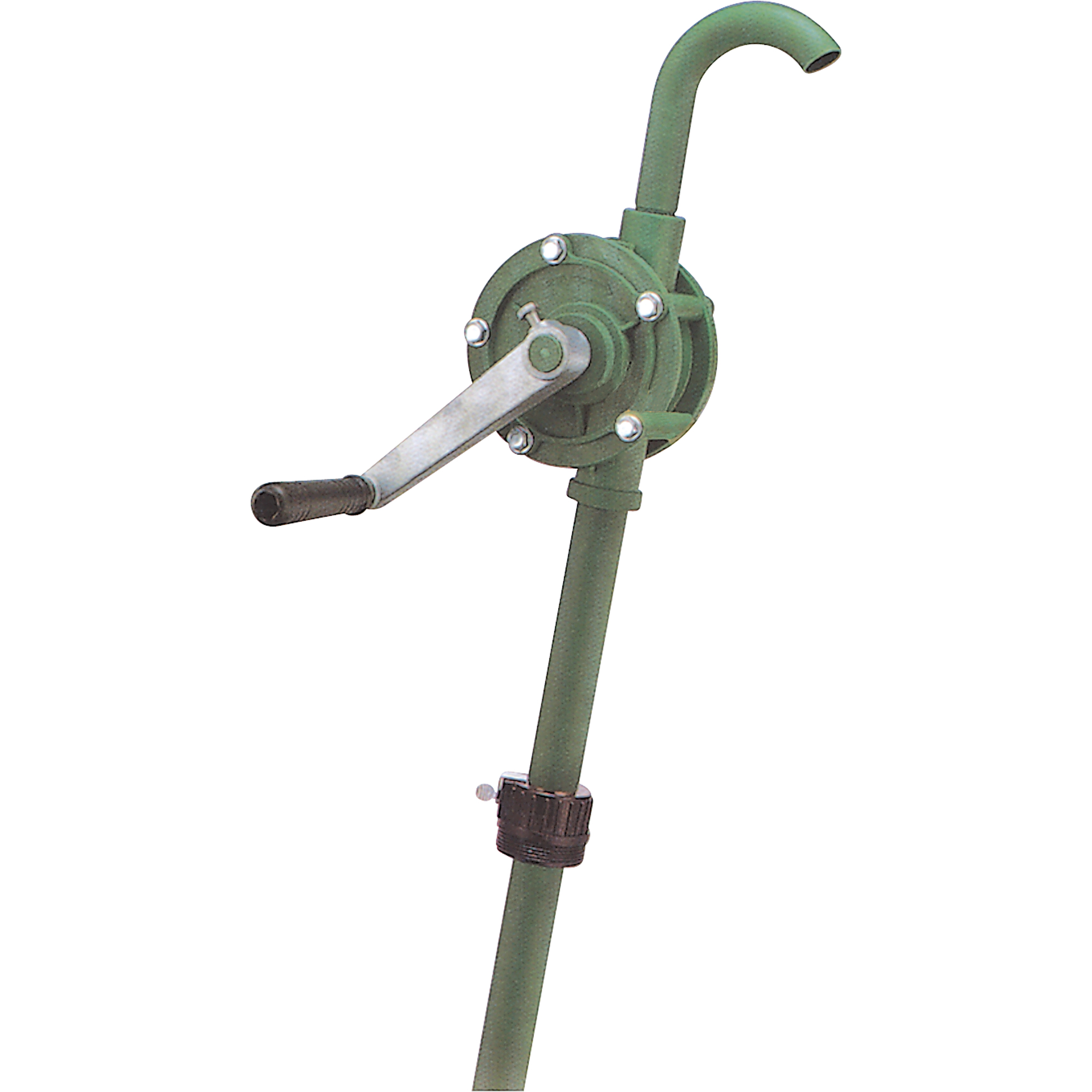 Pompes rotatives pour barils, Polypropylène, Pour capacité 15-55 gal., 8 oz par révolution