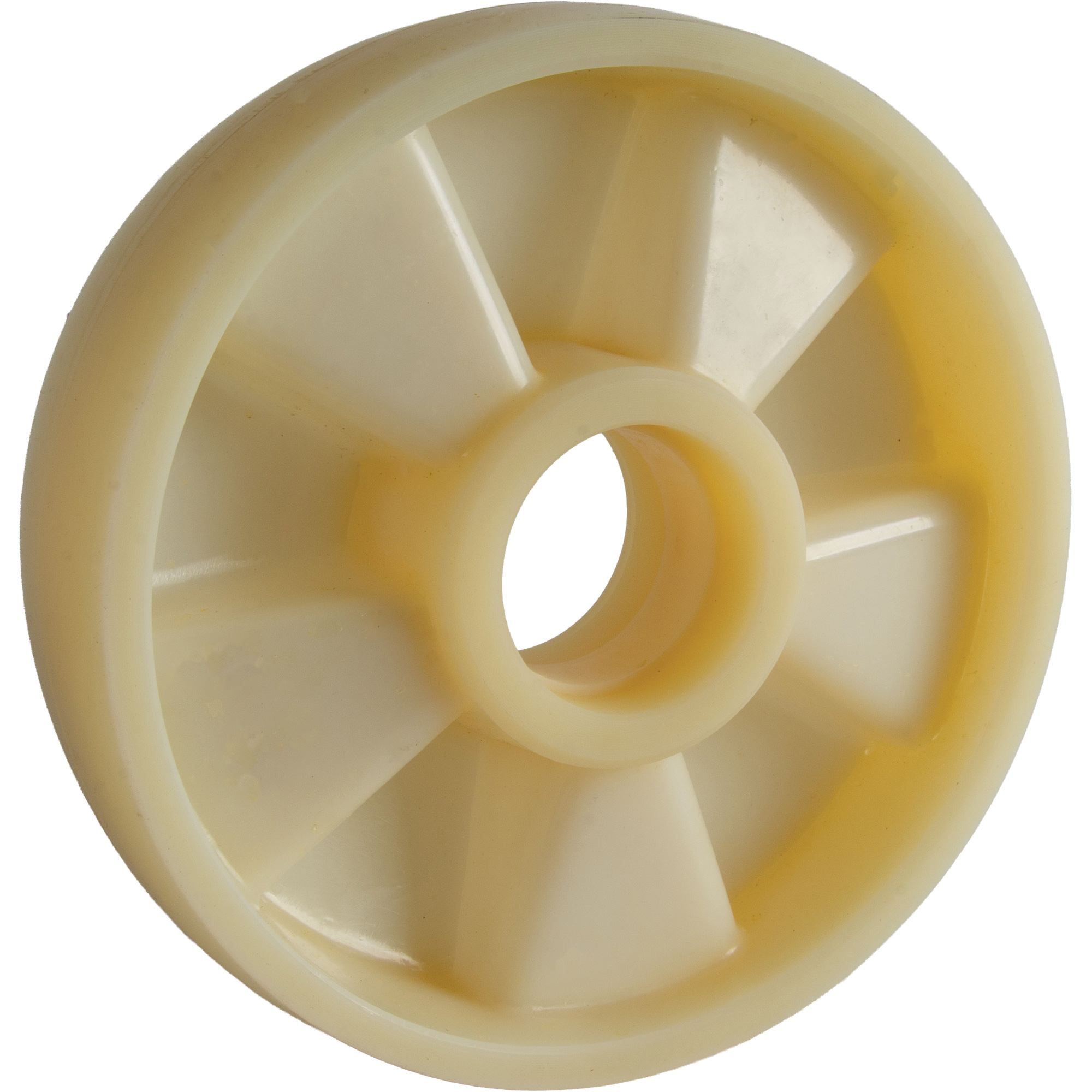 Roue directrice en nylon de remplacement pour transpalettes robustes Kleton
