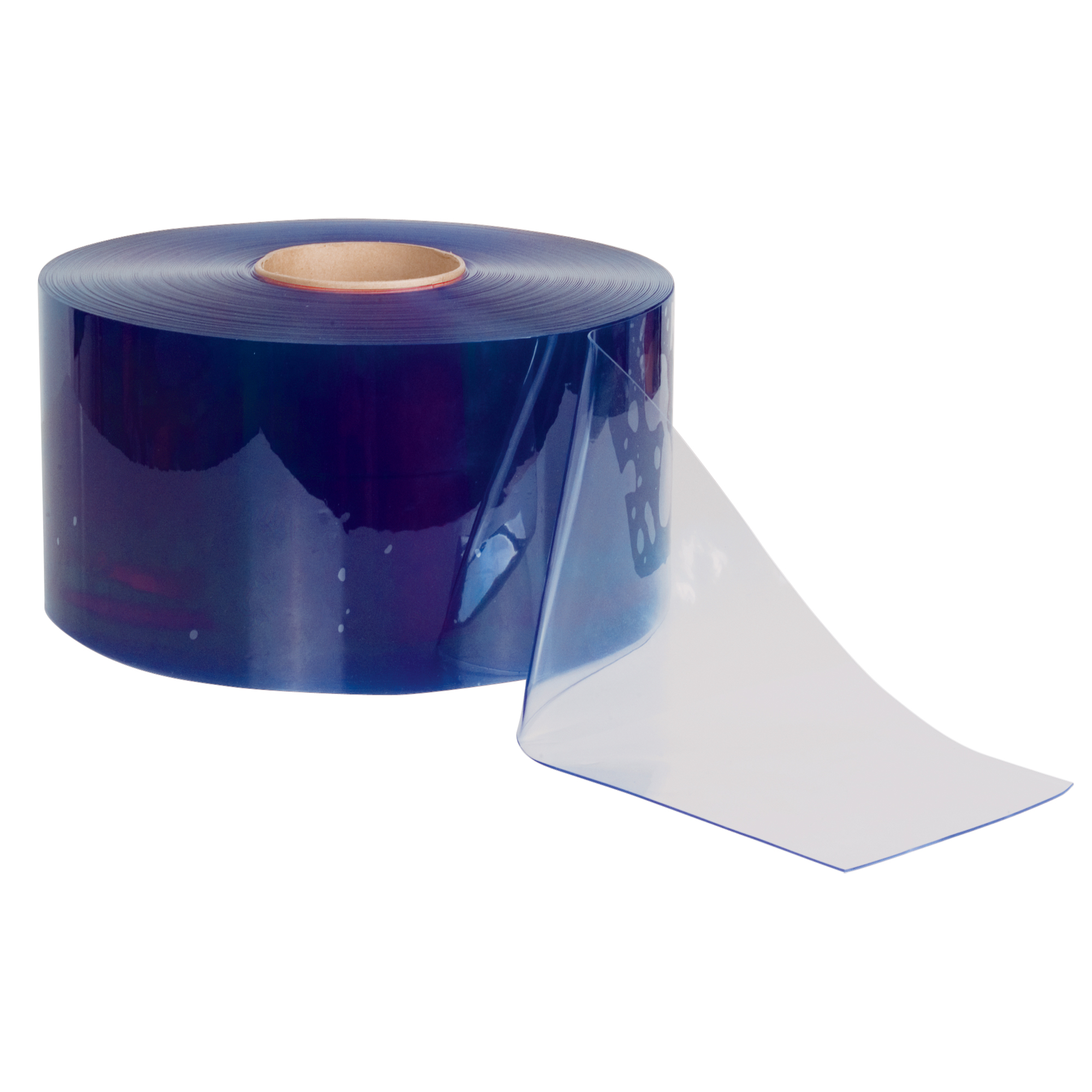 Rouleau en vrac de rideaux en lanières, 300' x 8" x 0,08" – Image 2