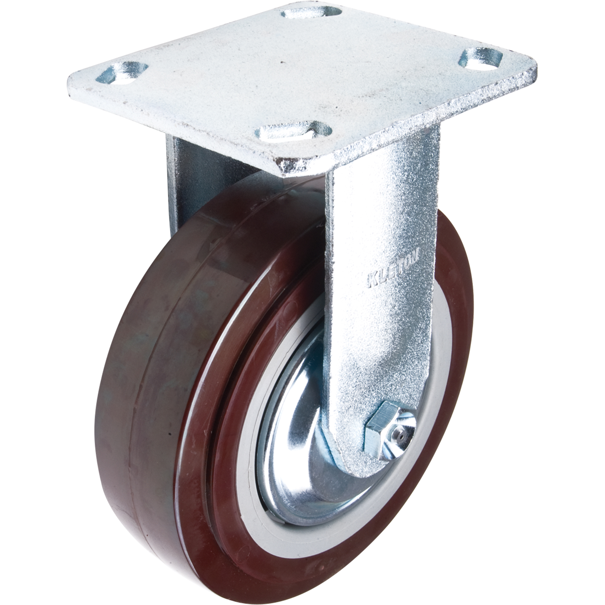 Roulette, Fixe, 6" (152,4 mm), Polyuréthane, 850 lb (385 kg)