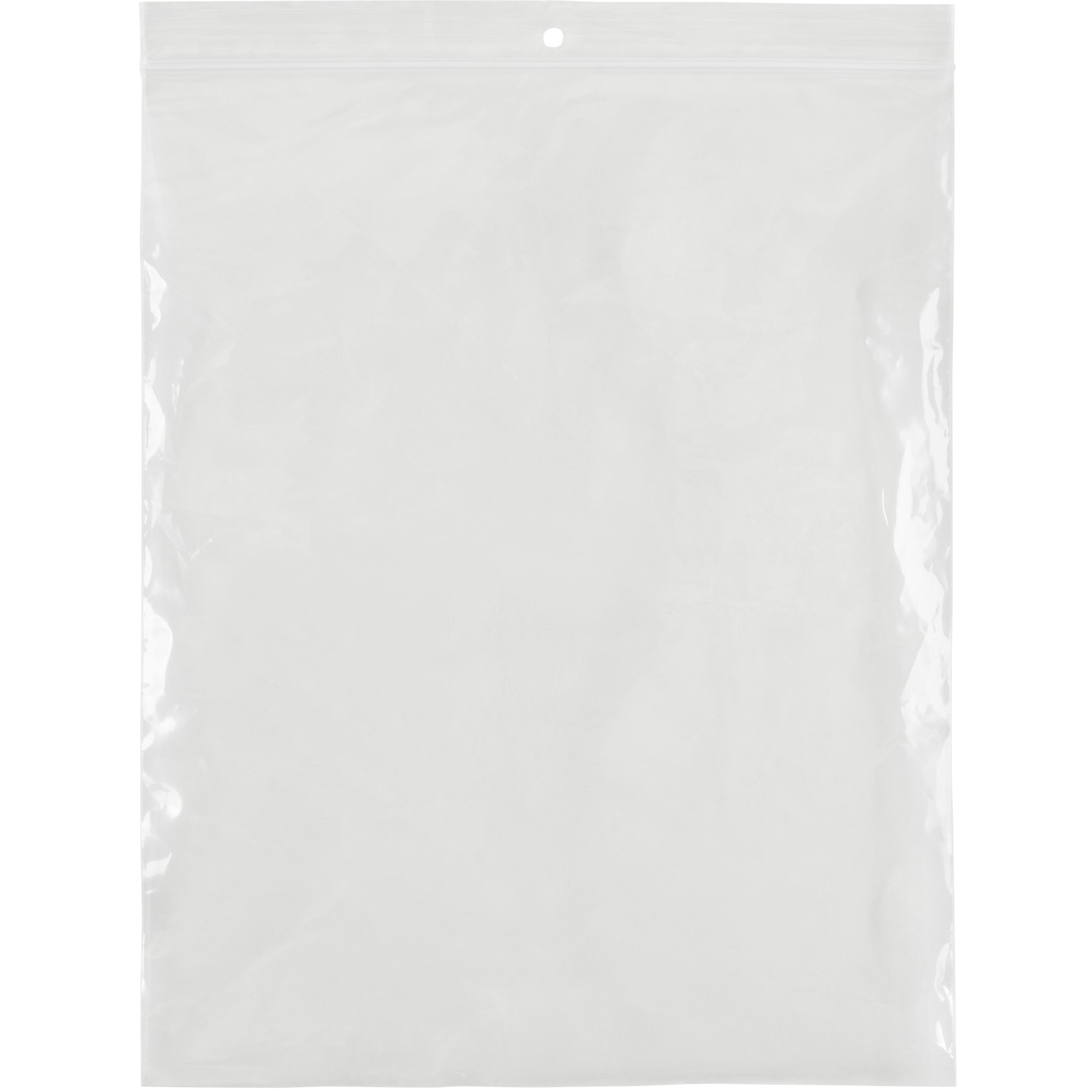 Sacs en poly, Refermable, 10" x 8", 2 mils