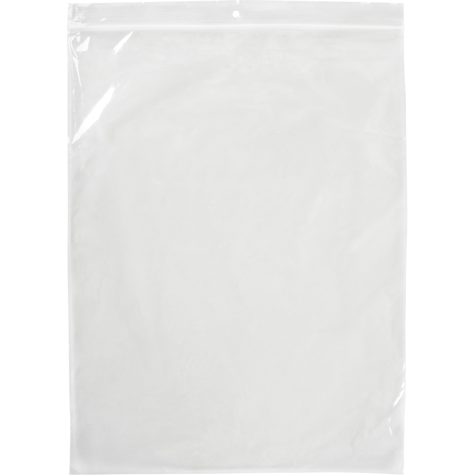 Sacs en poly, Refermable, 12" x 9", 4 mils