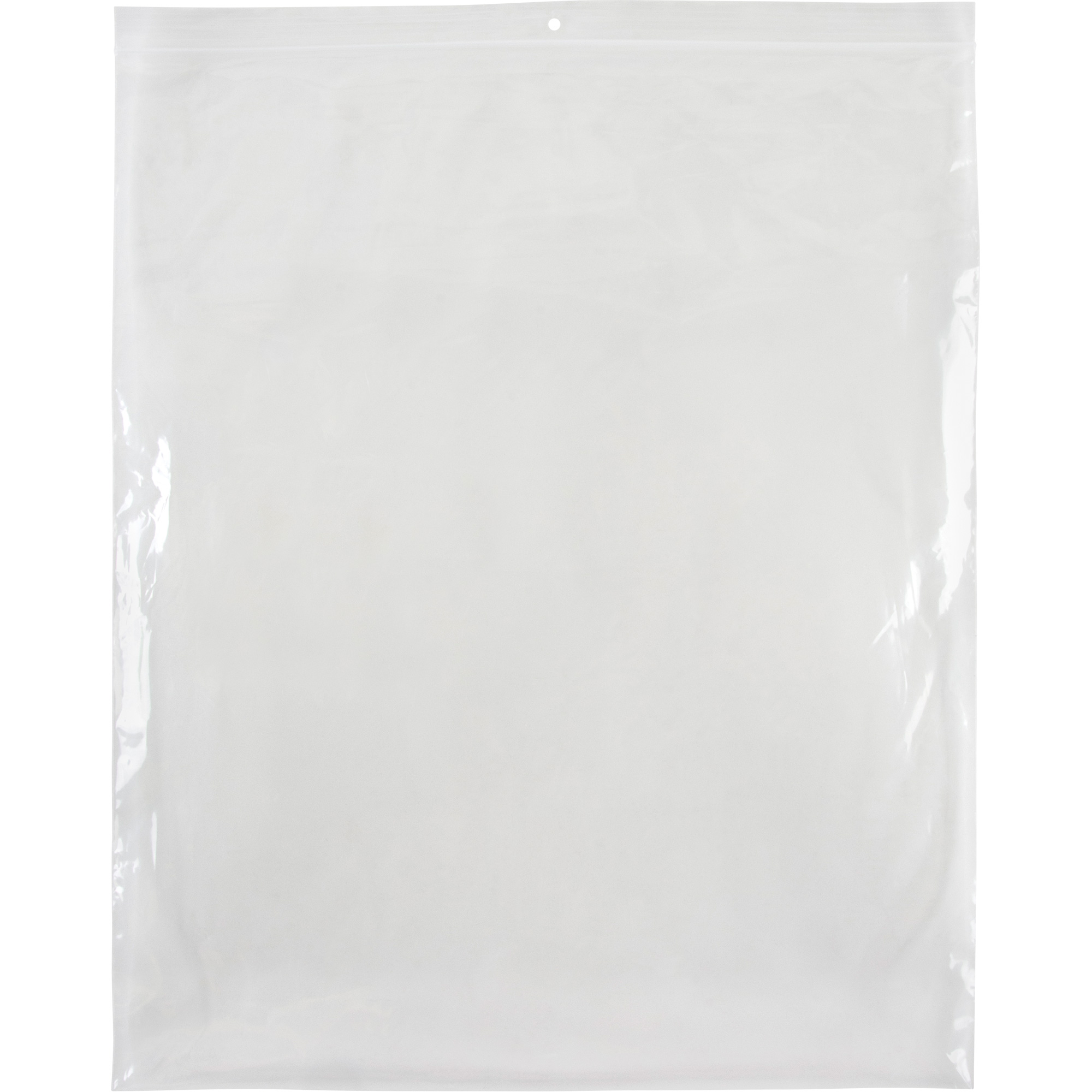 Sacs en poly, Refermable, 15" x 12", 2 mils