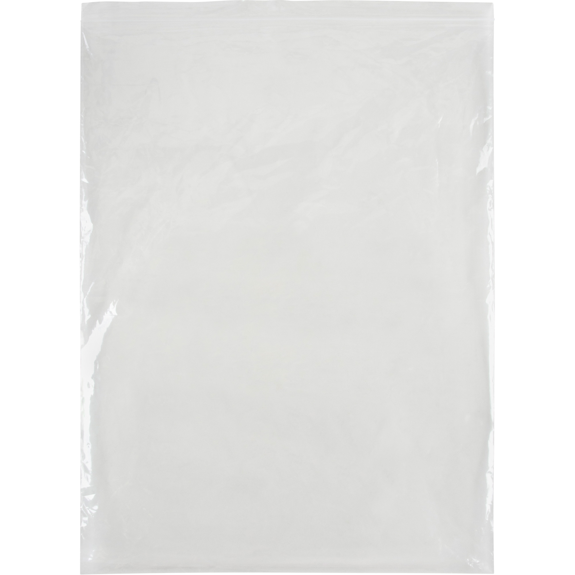 Sacs en poly, Refermable, 15" x 12", 4 mils