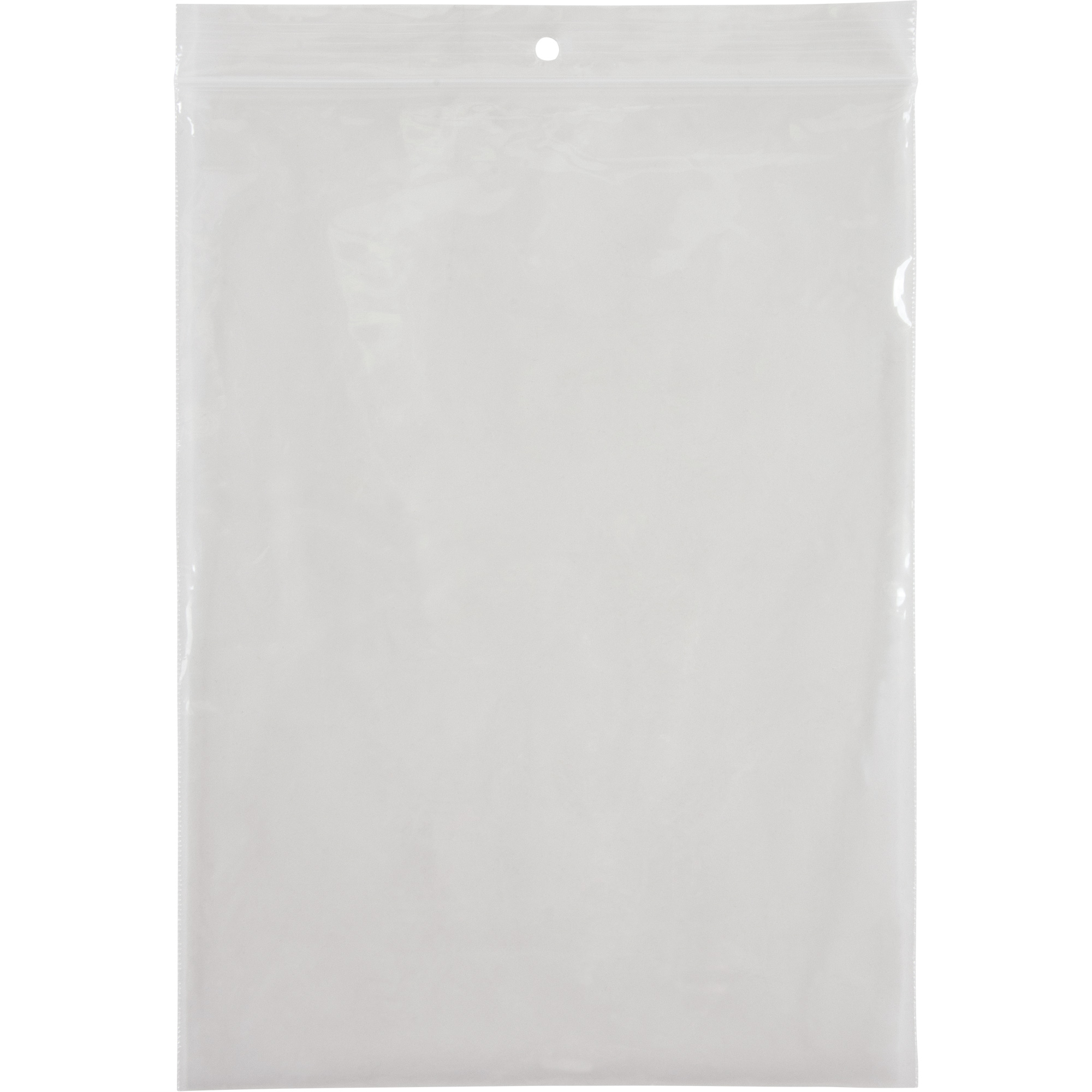 Sacs en poly, Refermable, 8" x 6", 2 mils